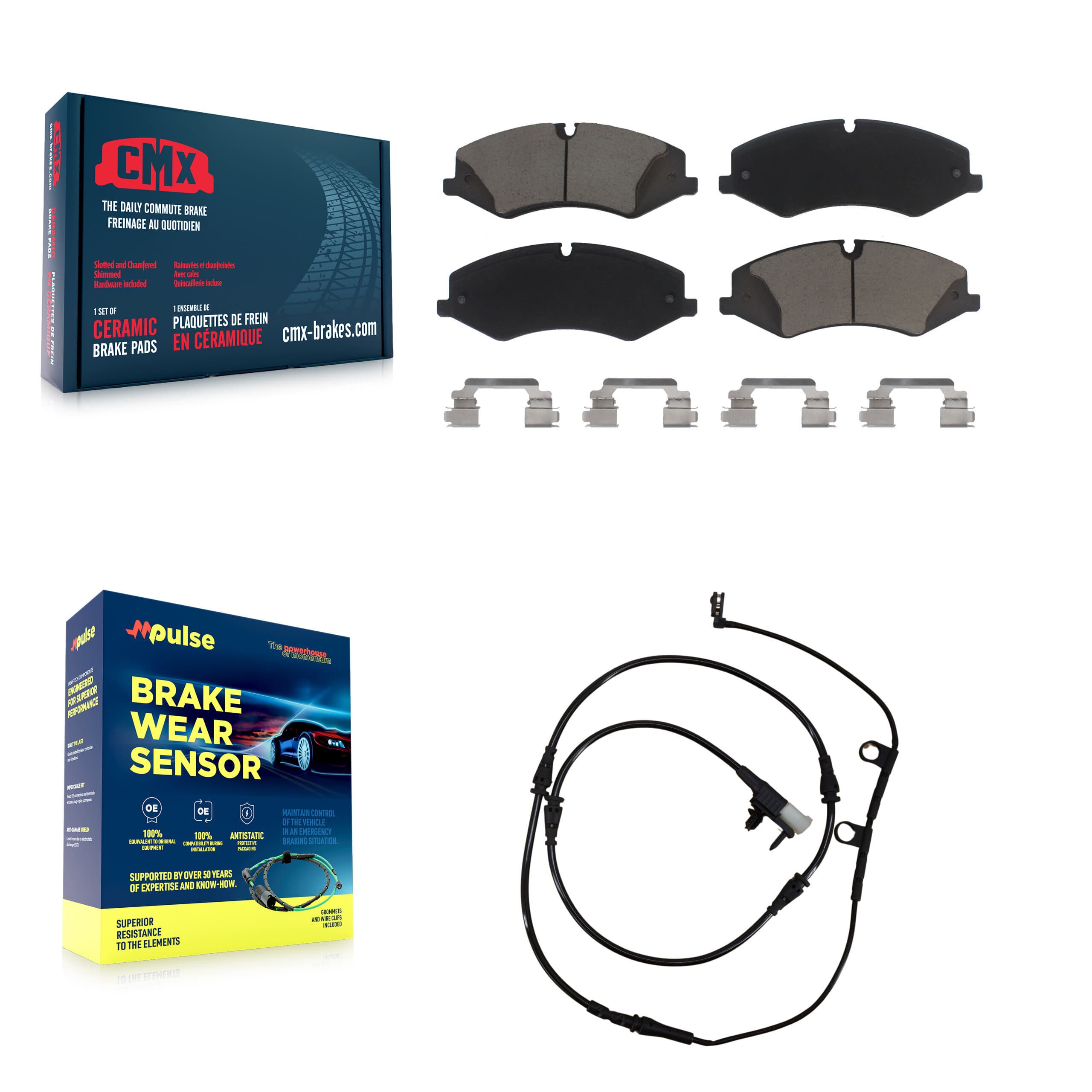 CMX - KCW-100499 - Front Disc Brake Pad Kits image 1