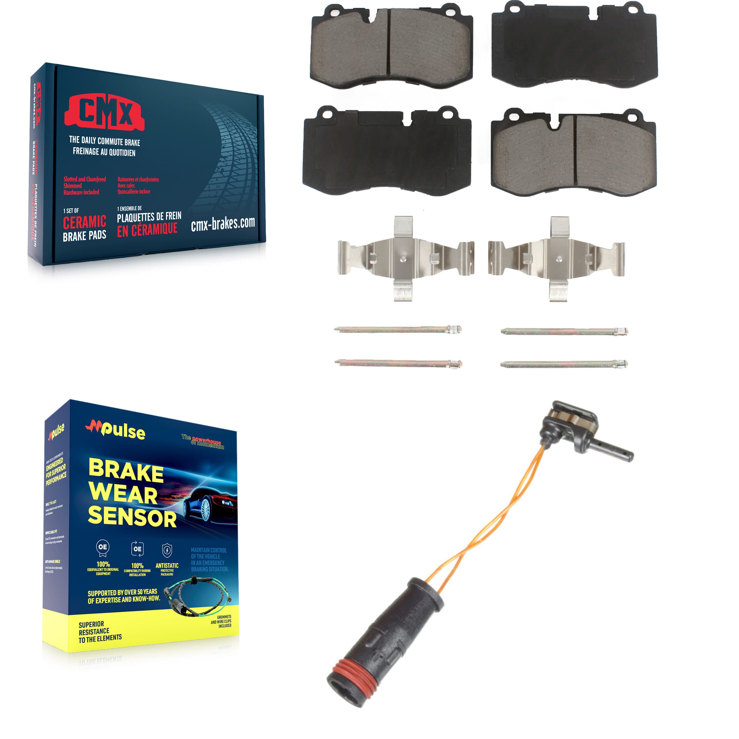CMX - KCW-100503 - Front Disc Brake Pad Kits image 1
