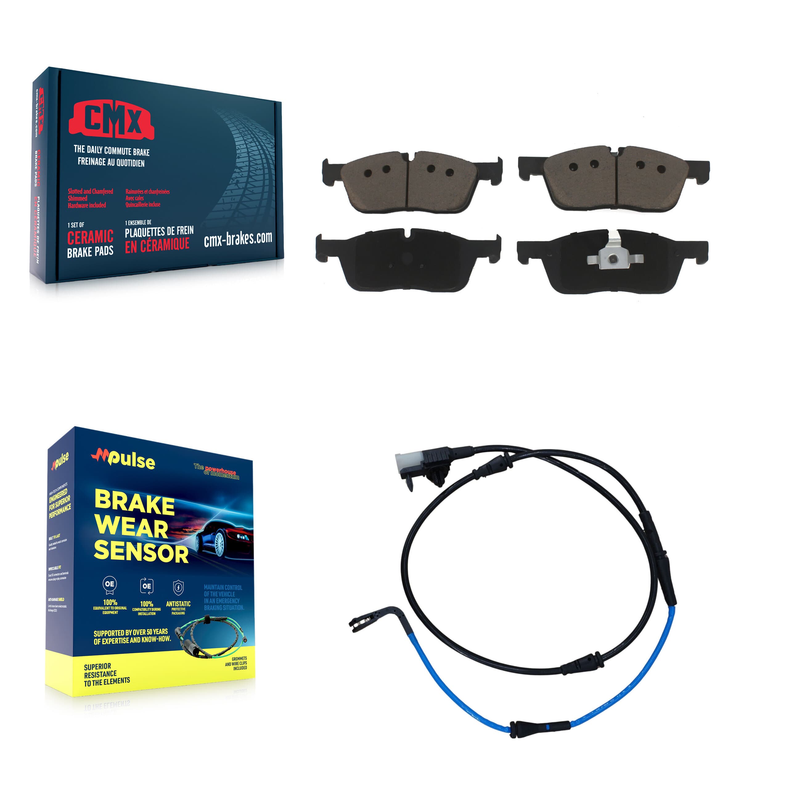 CMX - KCW-100531 - Front Disc Brake Pad Kits image 1