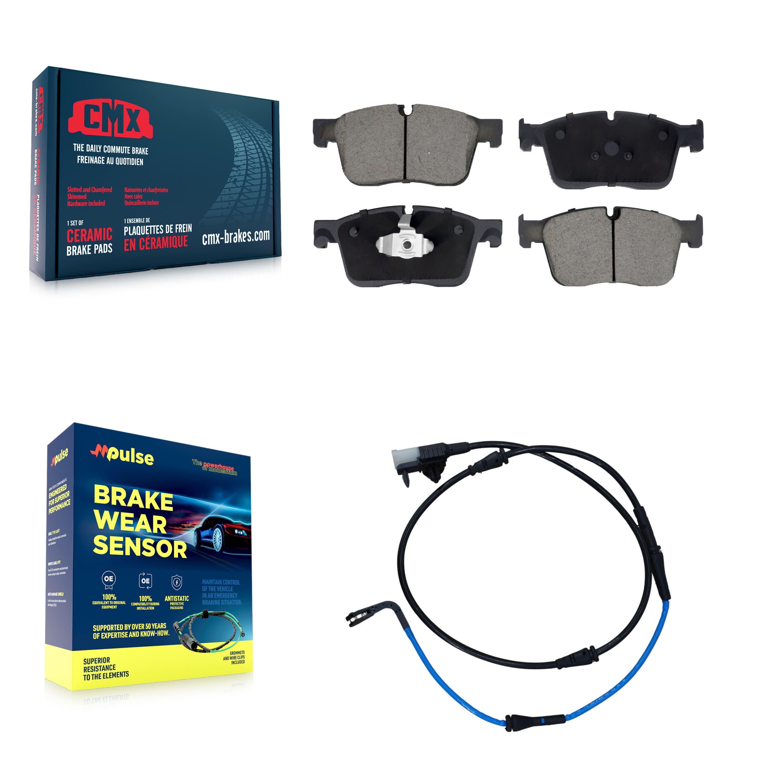 CMX - KCW-100532 - Front Disc Brake Pad Kits image 1