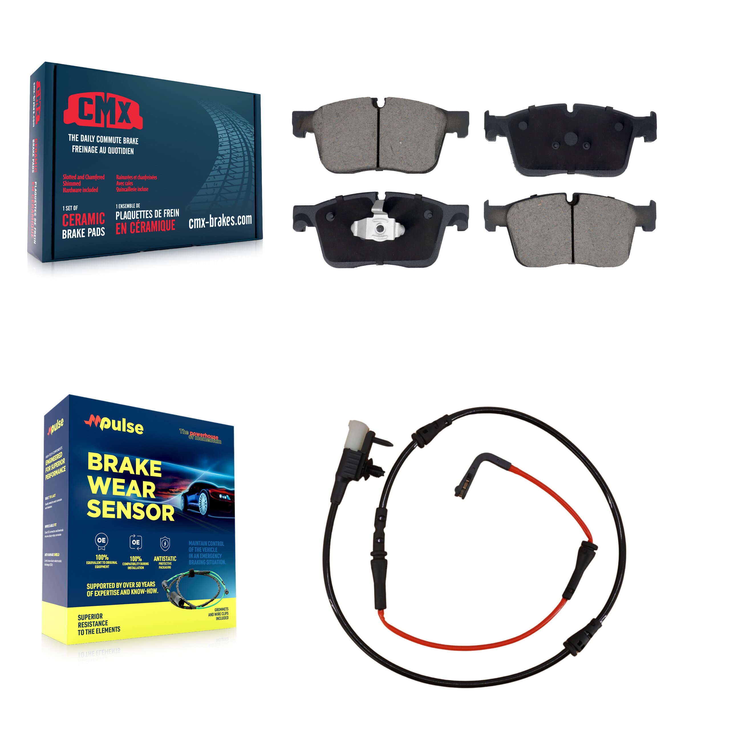 CMX - KCW-100536 - Front Disc Brake Pad Kits image 1