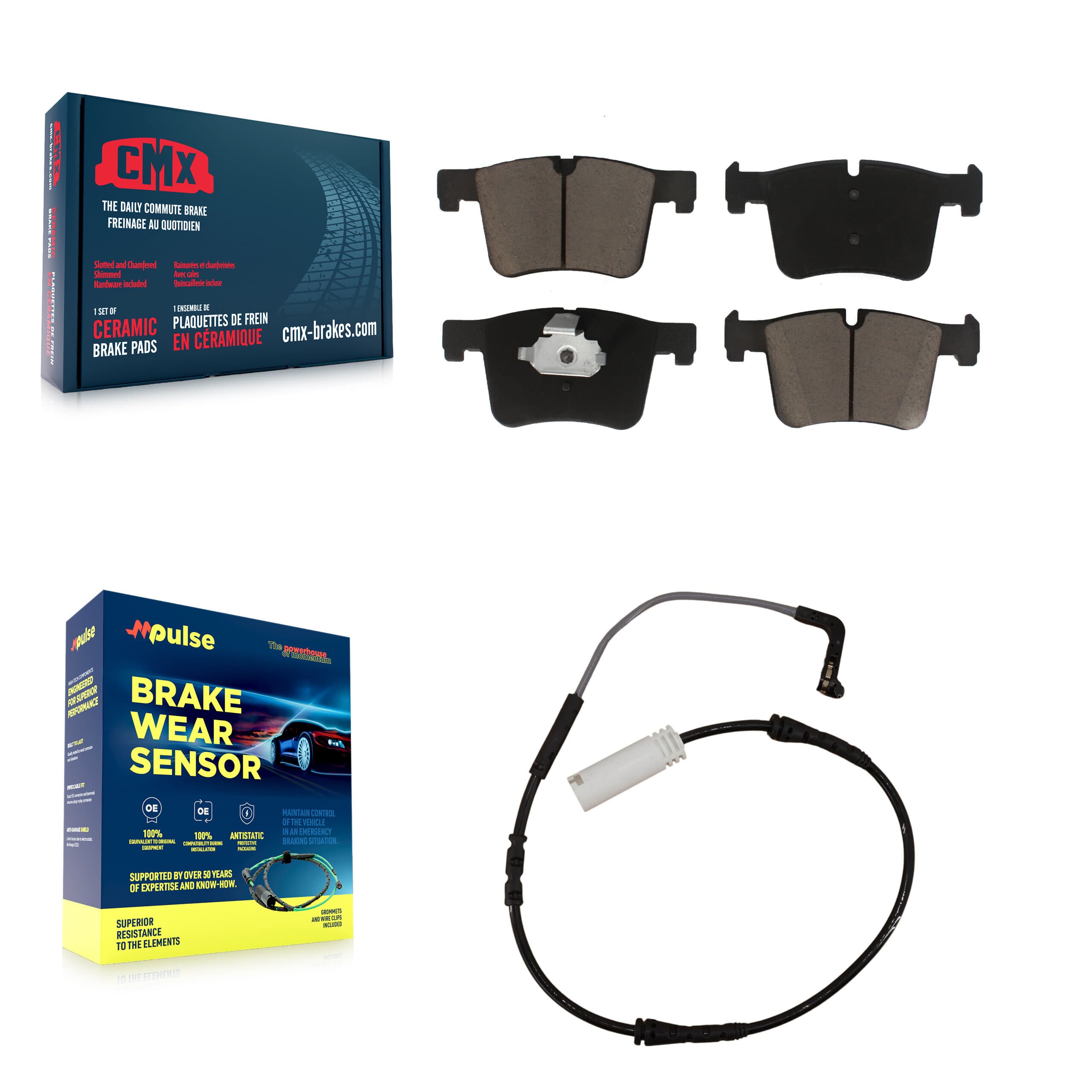 CMX - KCW-100560 - Front Disc Brake Pad Kits image 1