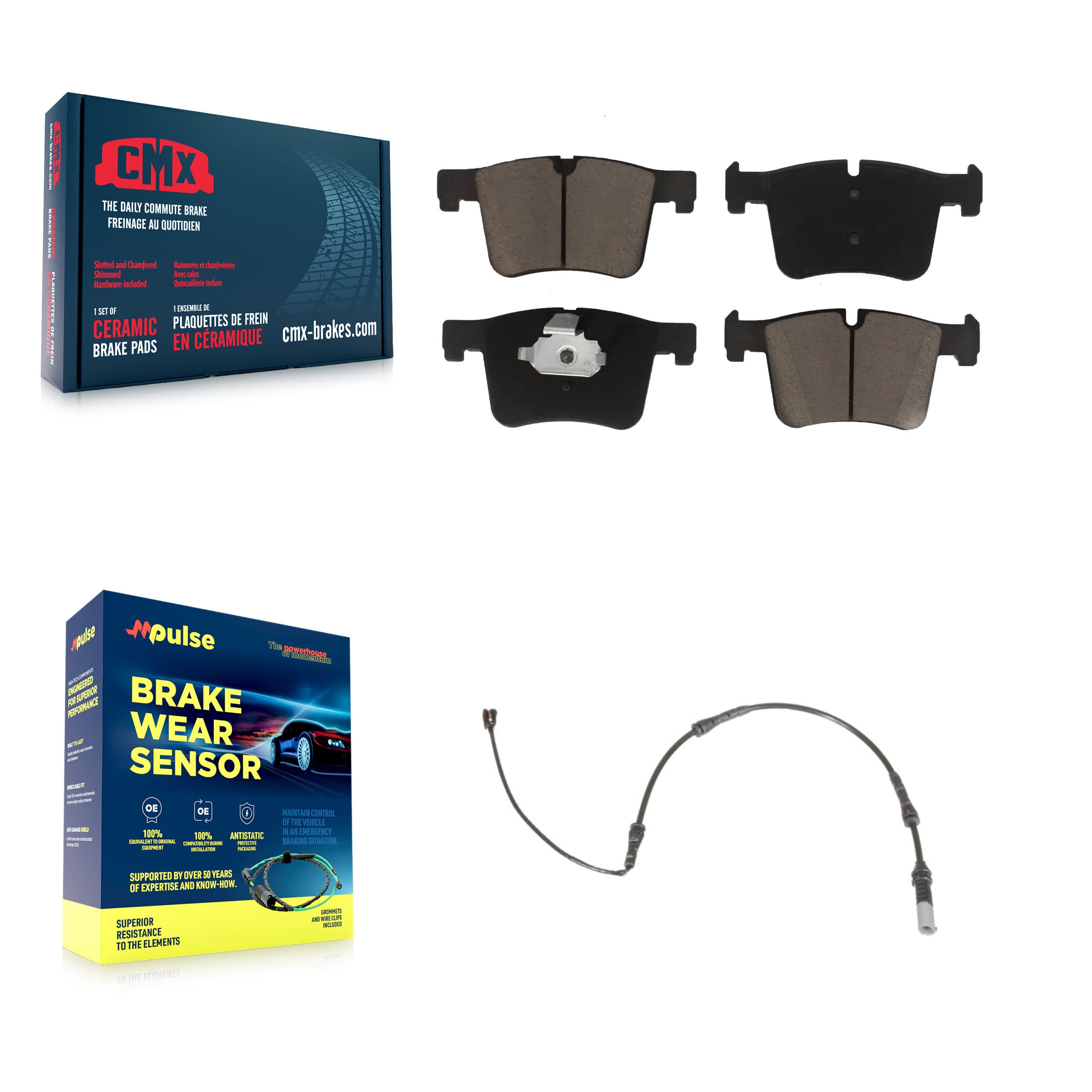 CMX - KCW-100561 - Front Disc Brake Pad Kits image 1