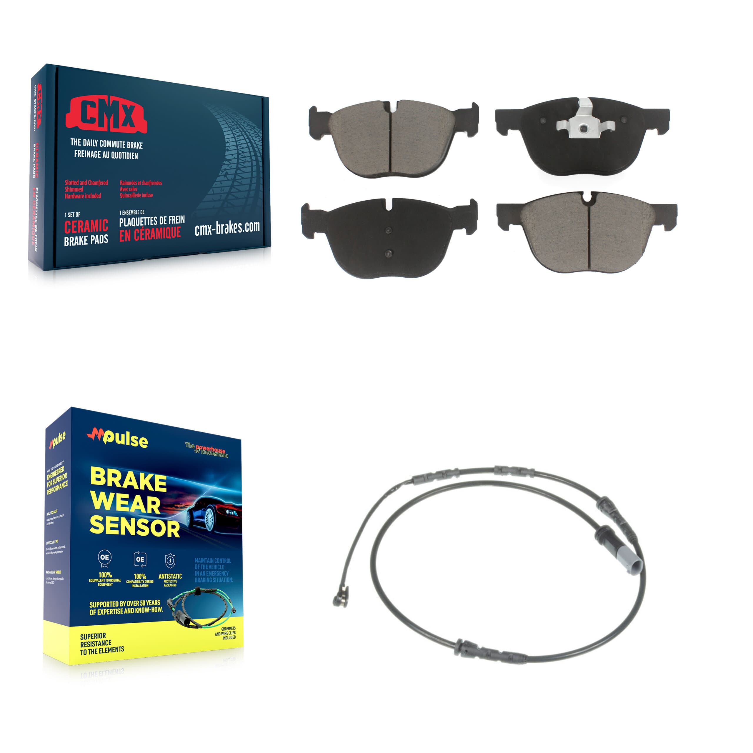 CMX - KCW-100564 - Front Disc Brake Pad Kits image 1