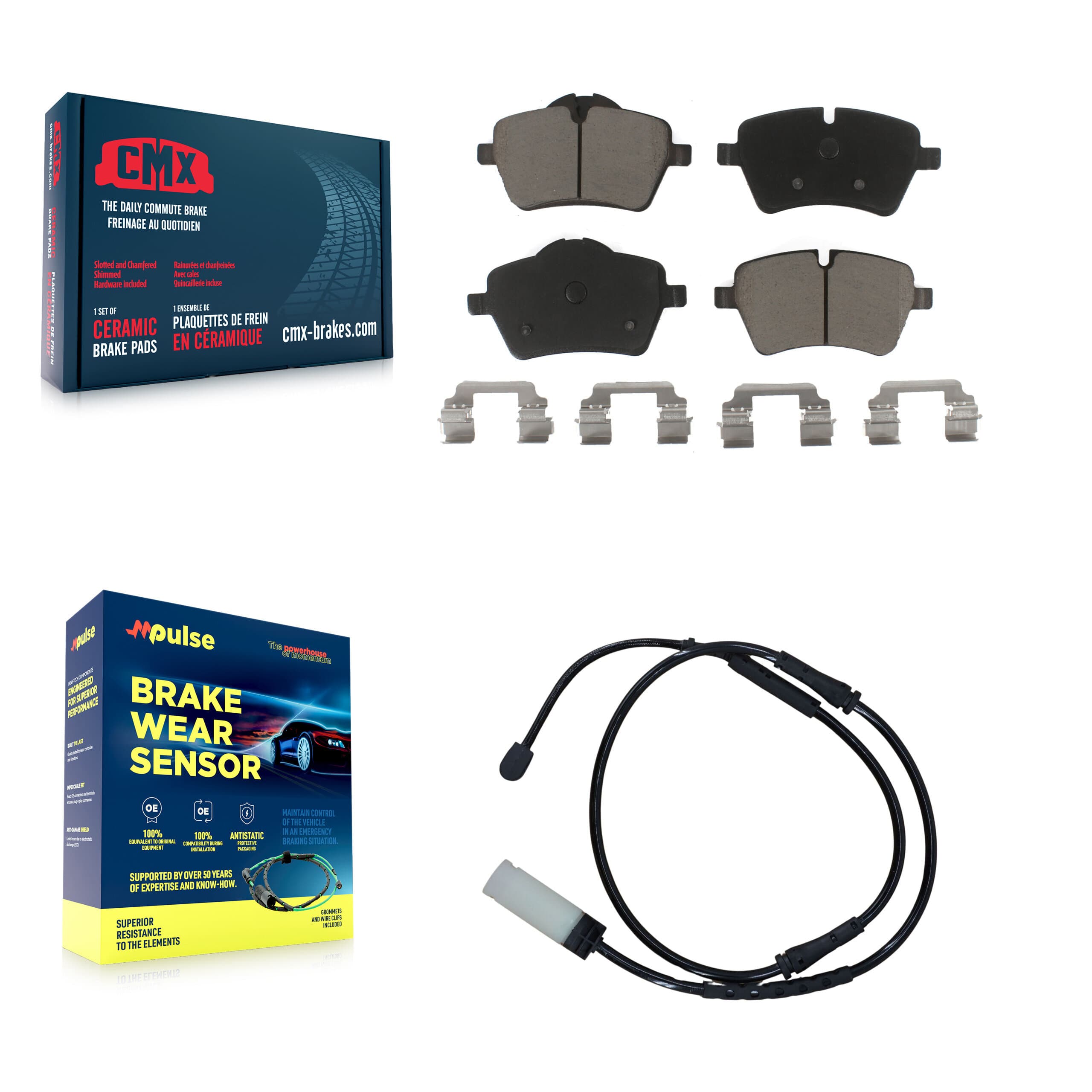 CMX - KCW-100567 - Front Disc Brake Pad Kits image 1