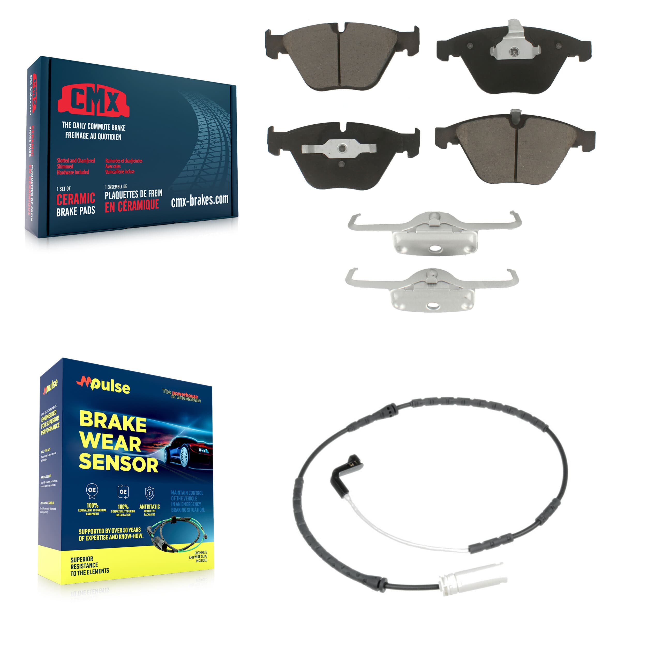 CMX - KCW-100572 - Front Disc Brake Pad Kits image 1