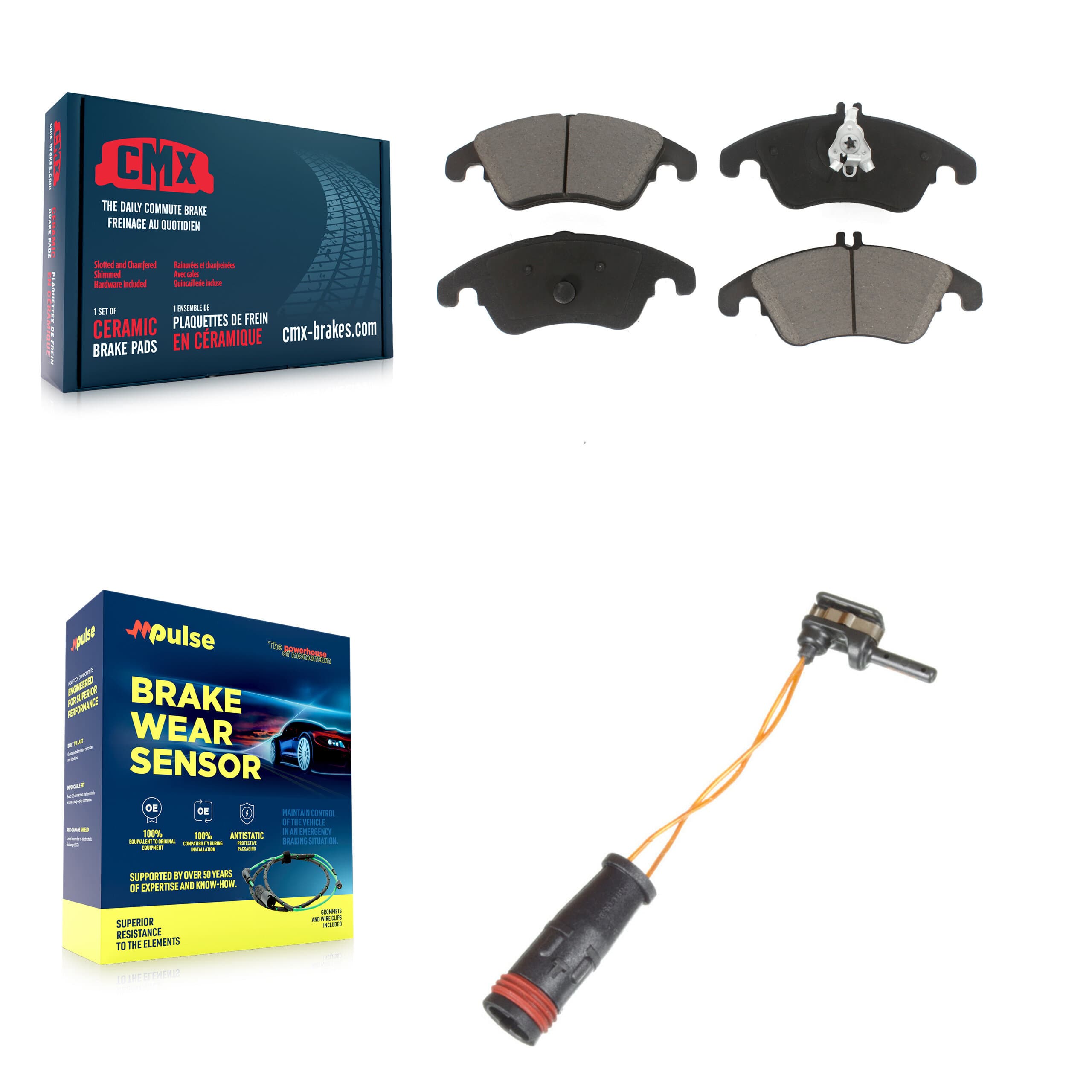 CMX - KCW-100574 - Front Disc Brake Pad Kits image 1