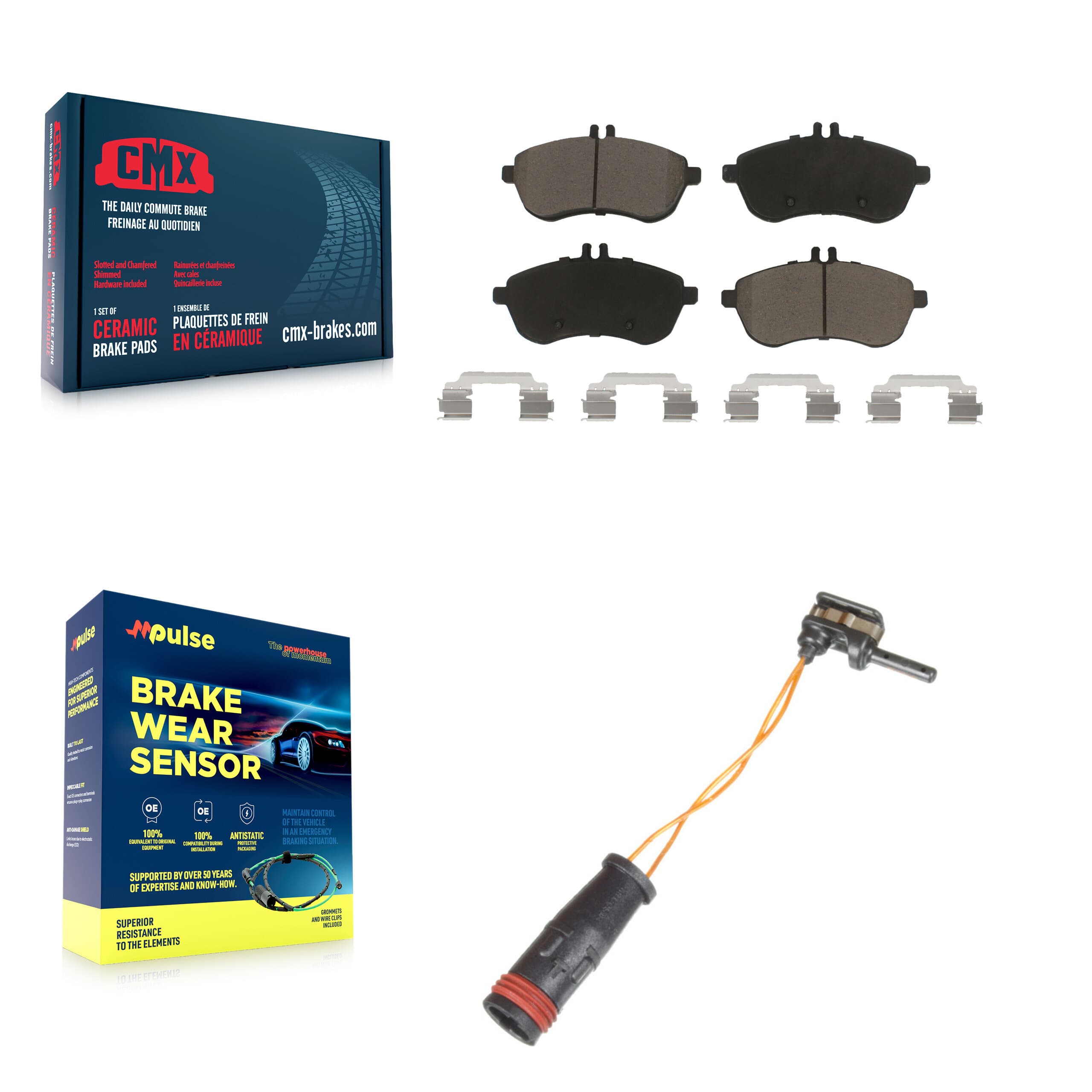 CMX - KCW-100575 - Front Disc Brake Pad Kits image 1