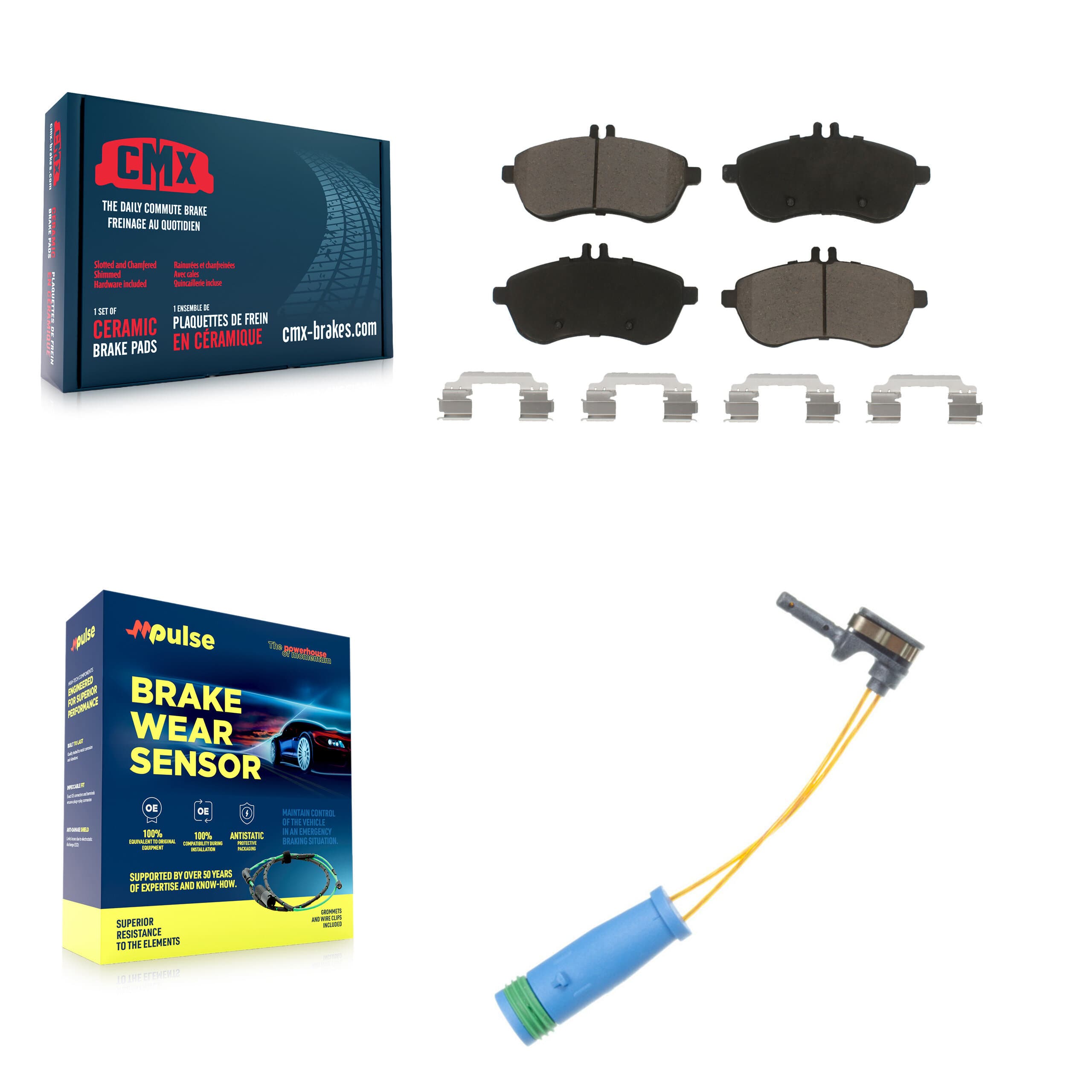 CMX - KCW-100577 - Front Disc Brake Pad Kits image 1