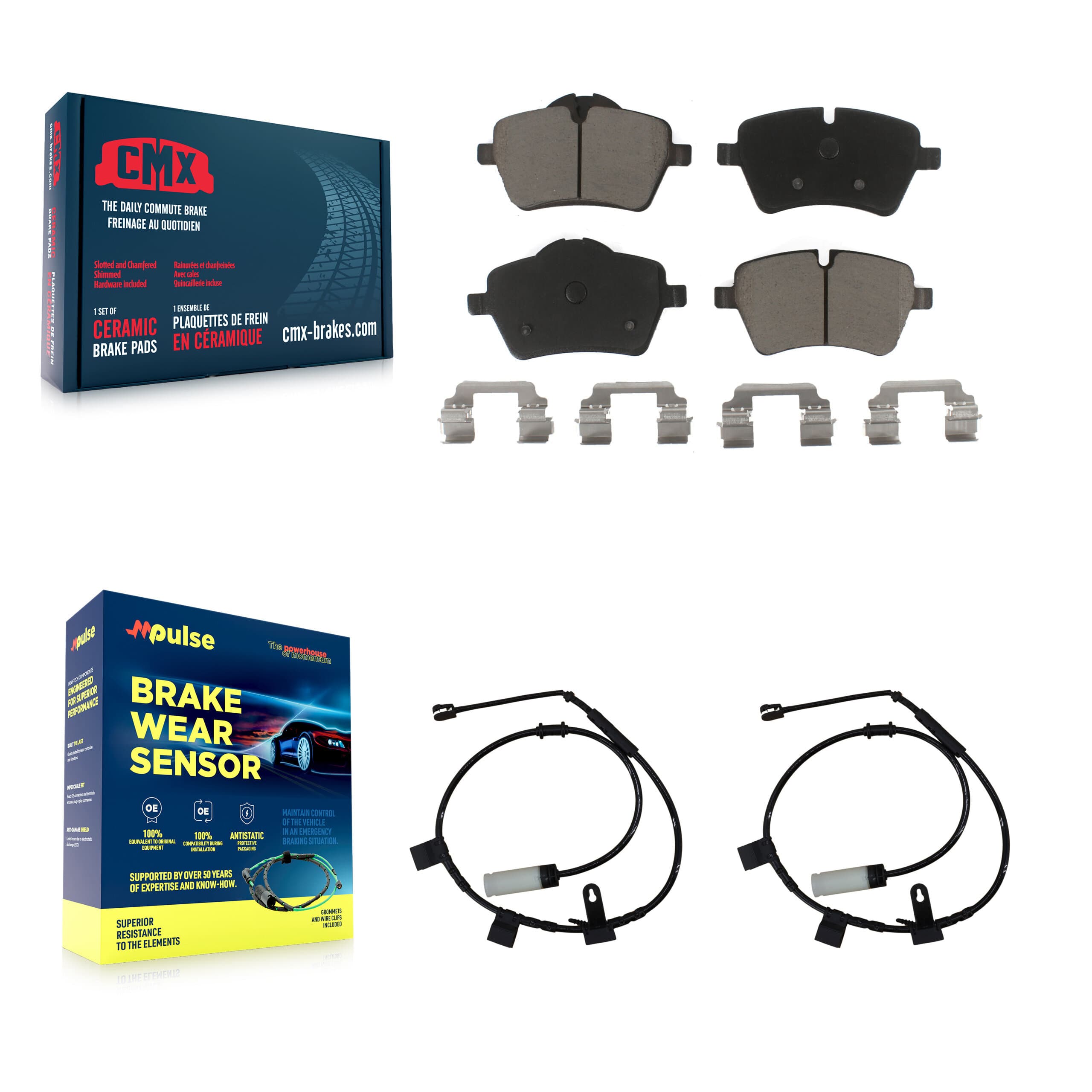 CMX - KCW-100615 - Front Disc Brake Pad Kits image 1