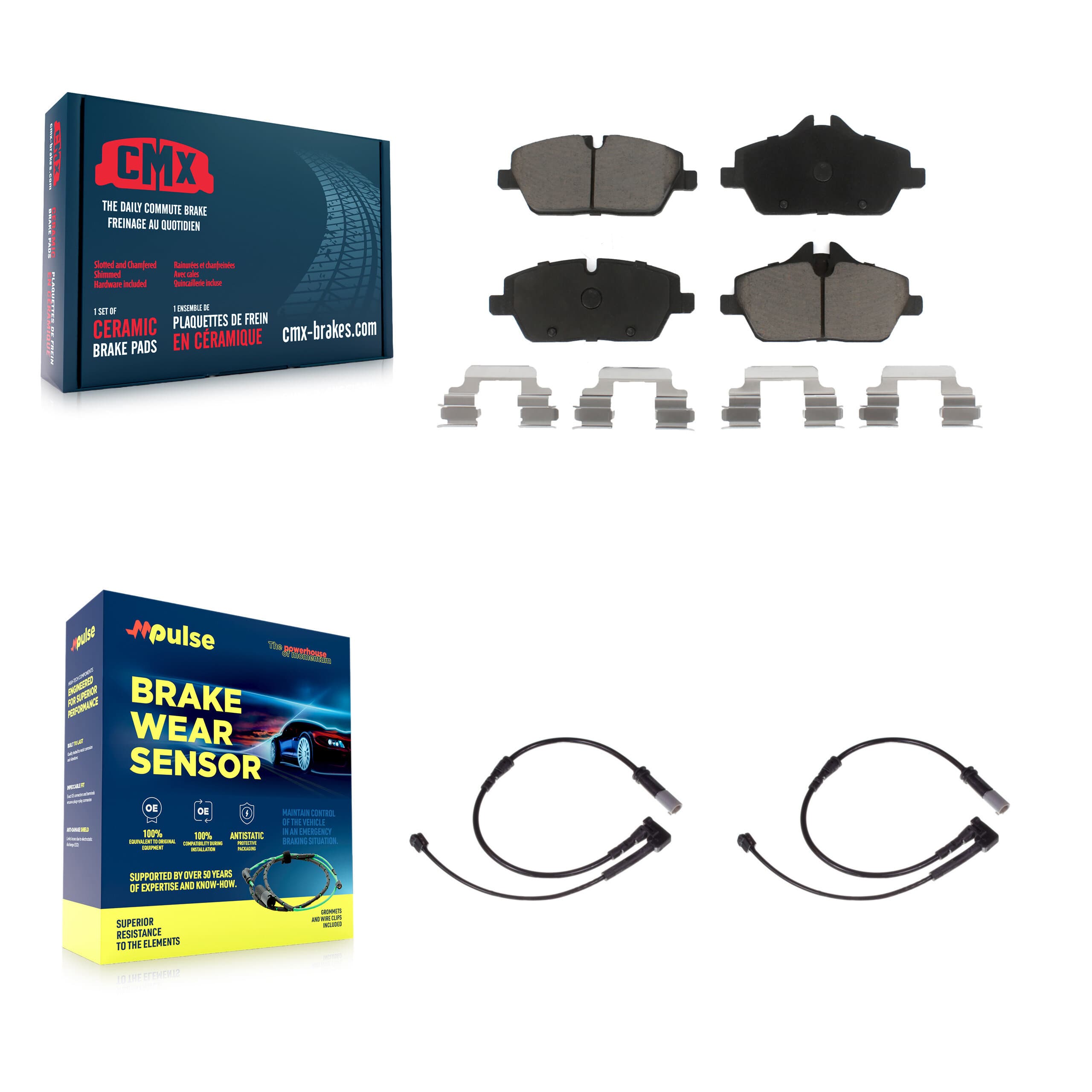 CMX - KCW-100618 - Front Disc Brake Pad Kits image 1