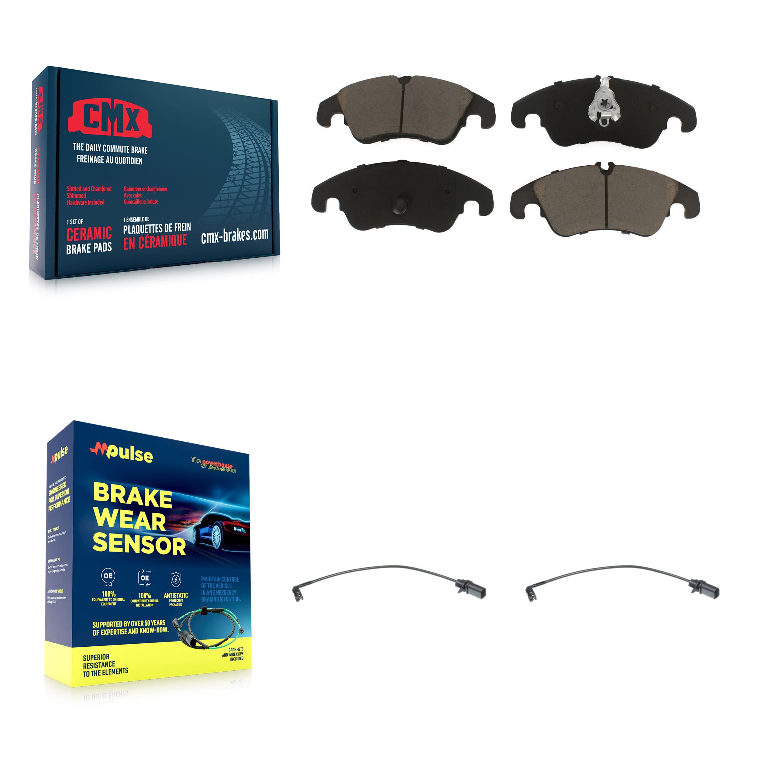 CMX - KCW-100639 - Front Disc Brake Pad Kits image 1
