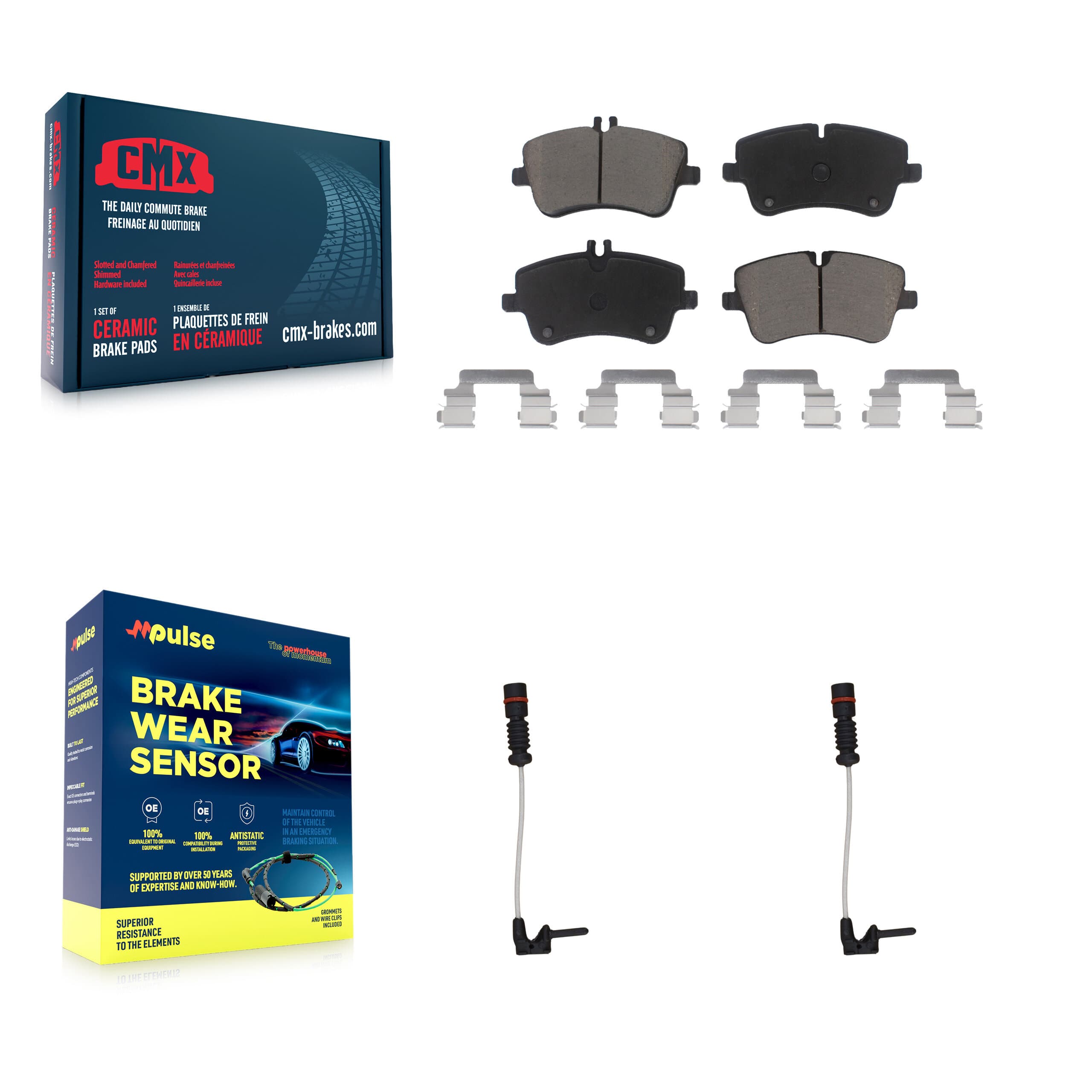 CMX - KCW-100646 - Front Disc Brake Pad Kits image 1