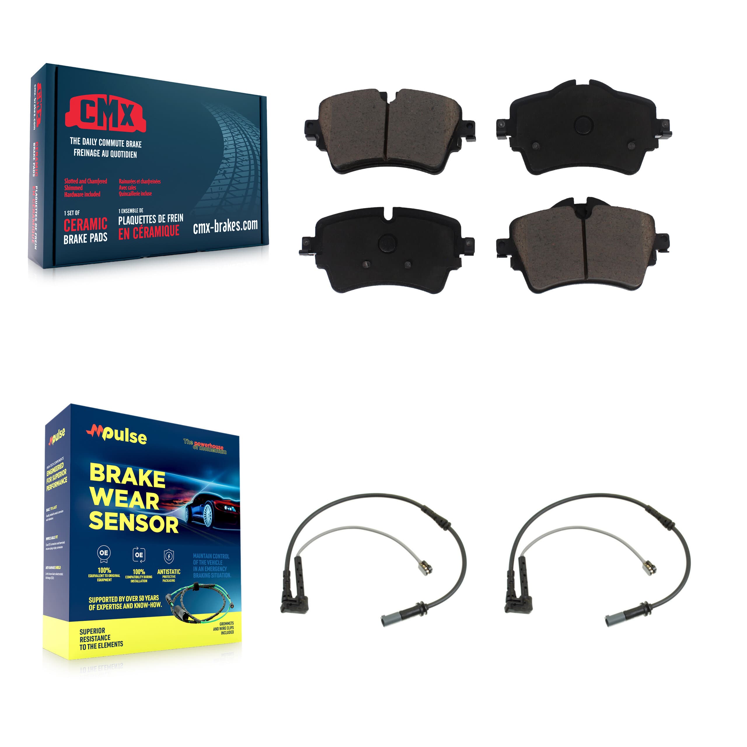 CMX - KCW-100662 - Front Disc Brake Pad Kits image 1