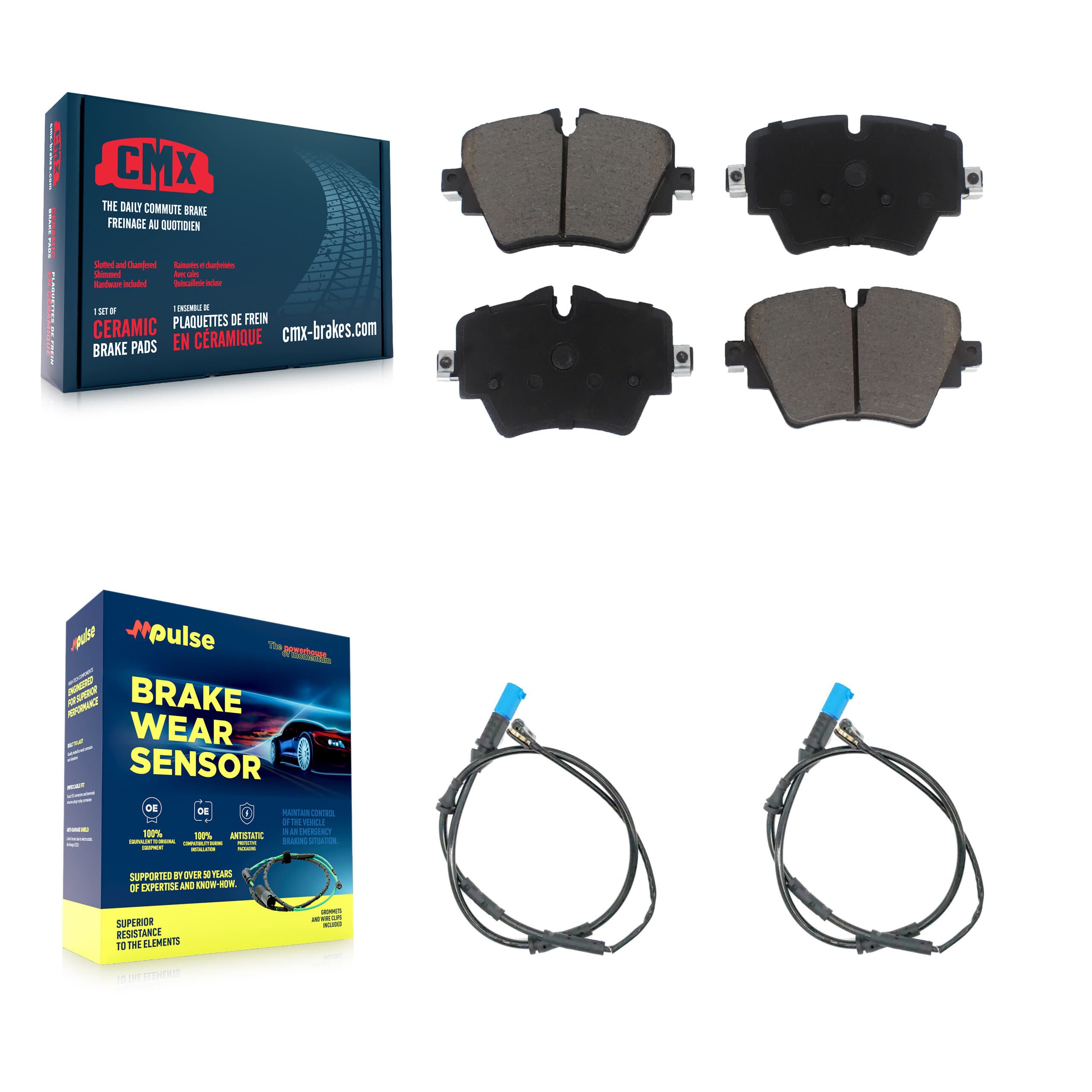 CMX - KCW-100663 - Front Disc Brake Pad Kits image 1
