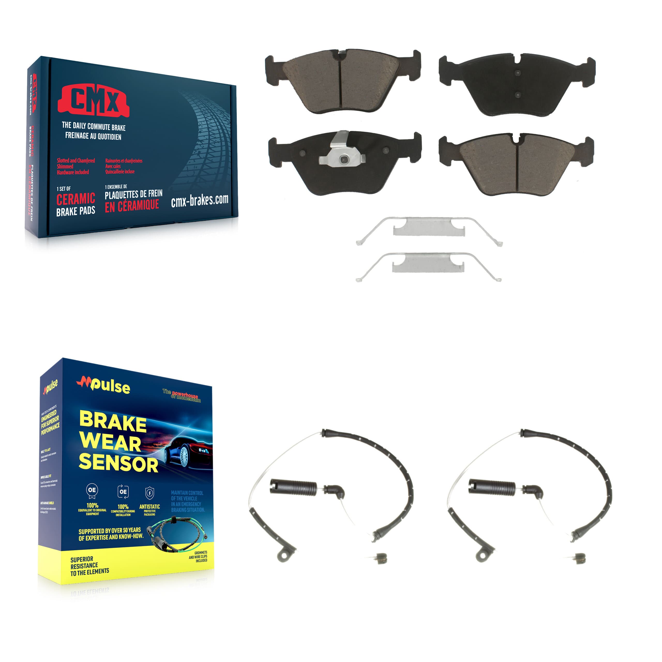 CMX - KCW-100672 - Front Disc Brake Pad Kits image 1