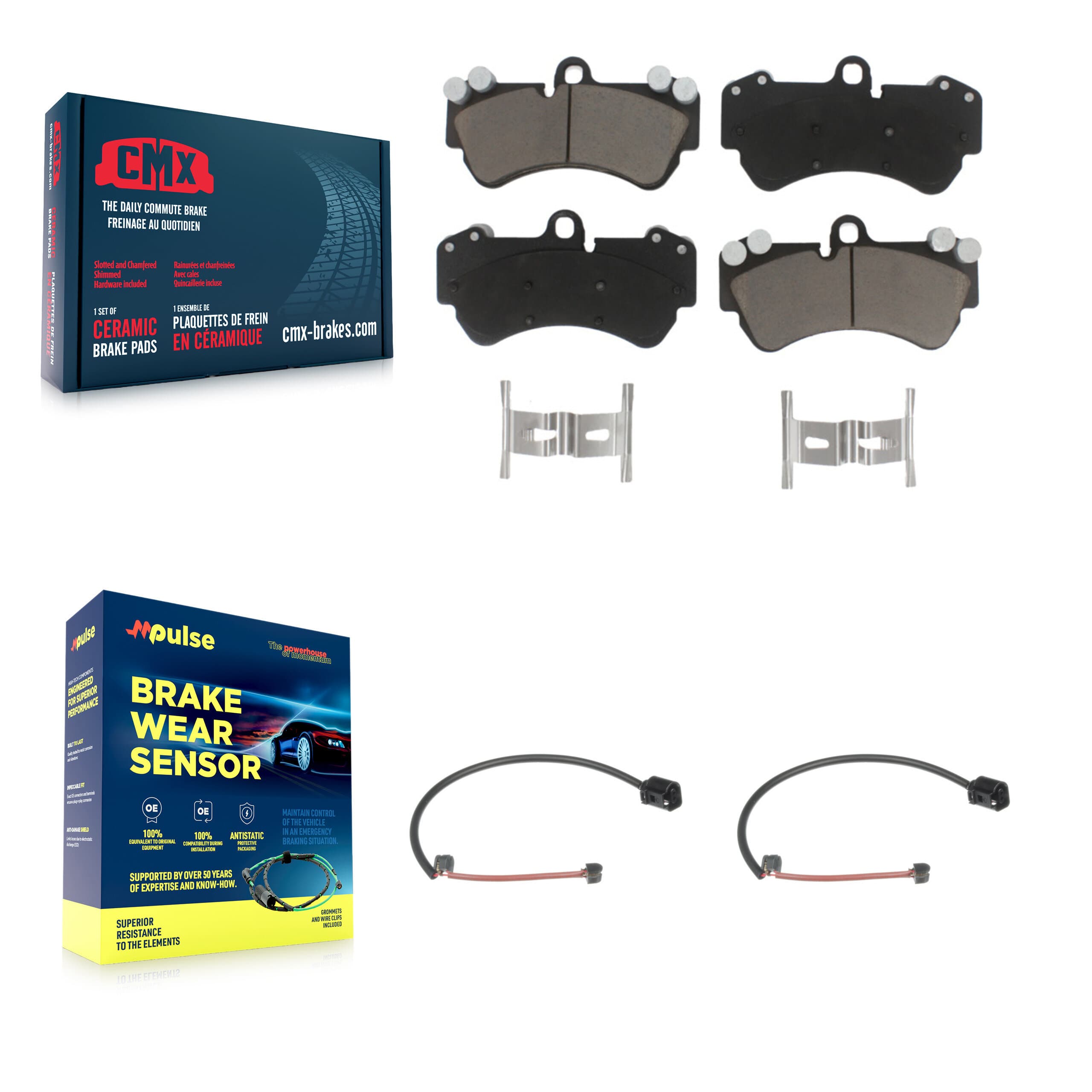 CMX - KCW-100679 - Front Disc Brake Pad Kits image 1
