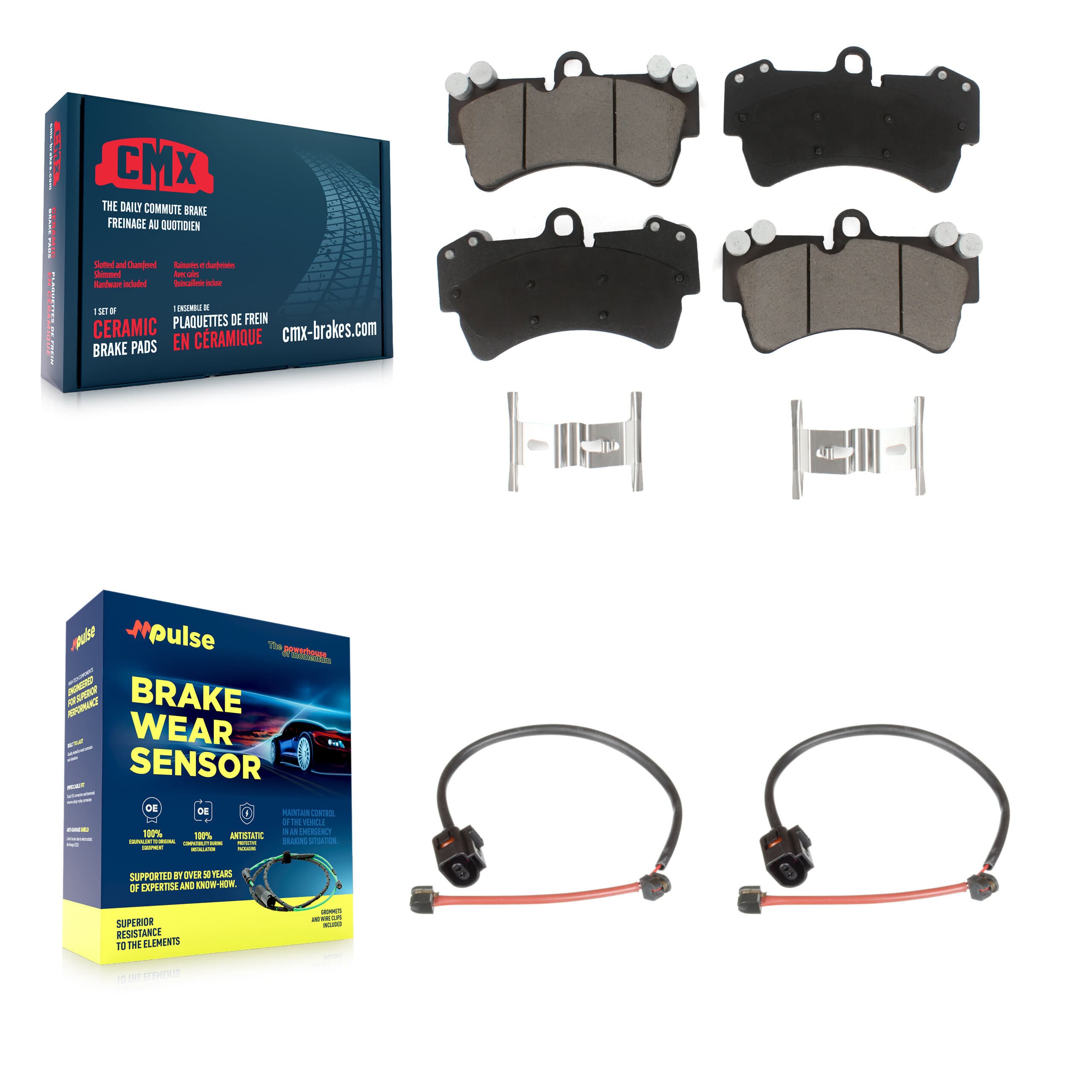 CMX - KCW-100683 - Front Disc Brake Pad Kits image 1