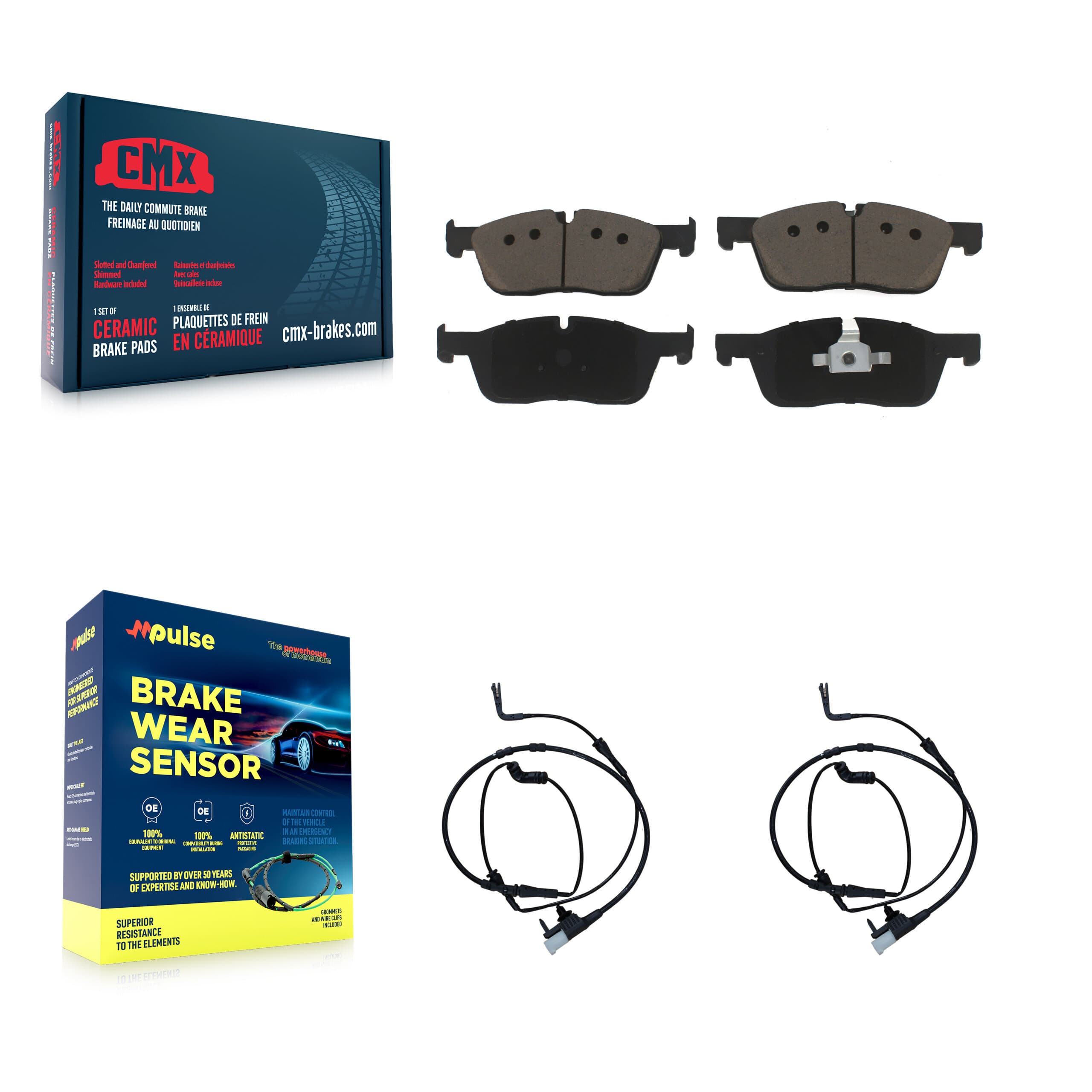CMX - KCW-100685 - Front Disc Brake Pad Kits image 1