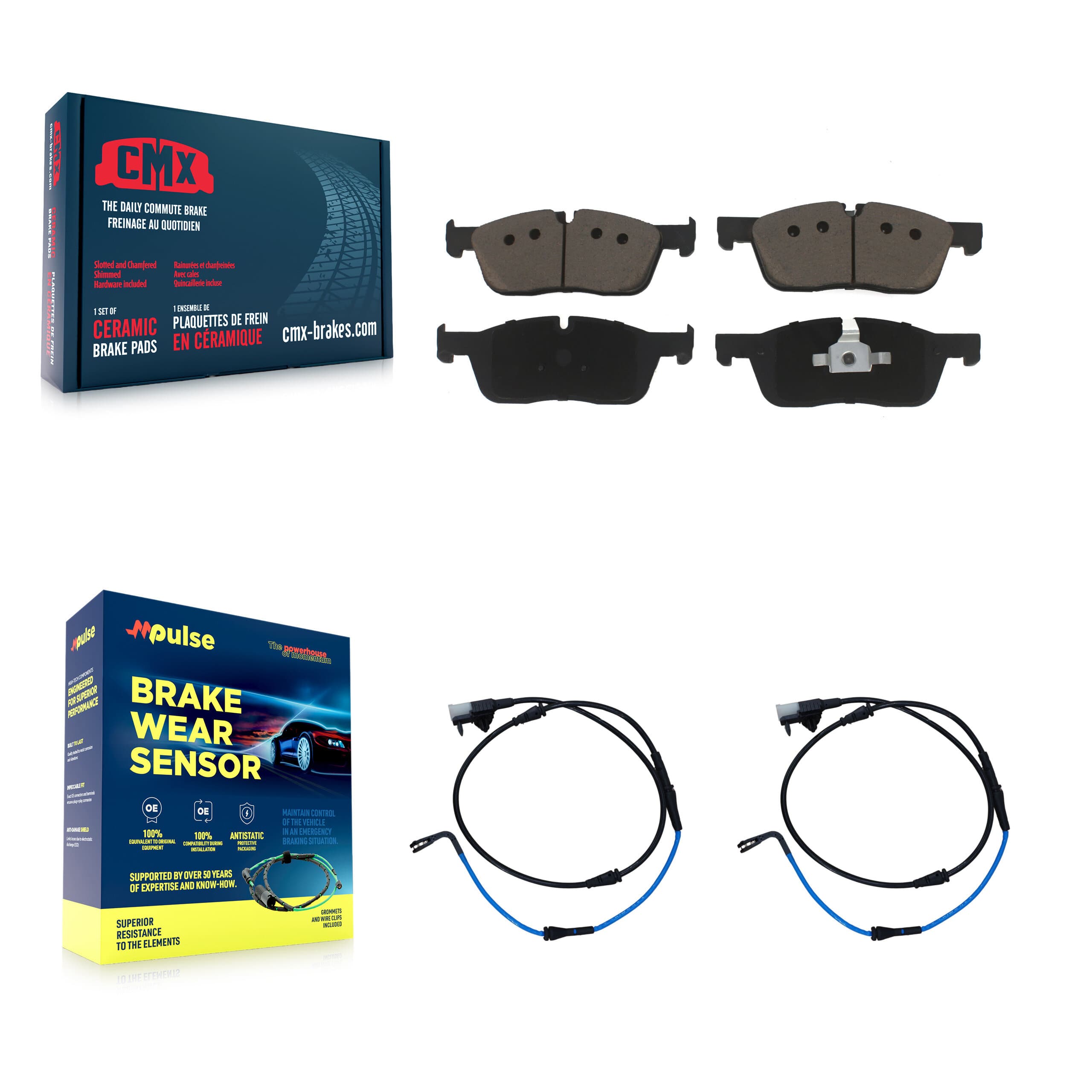 CMX - KCW-100688 - Front Disc Brake Pad Kits image 1