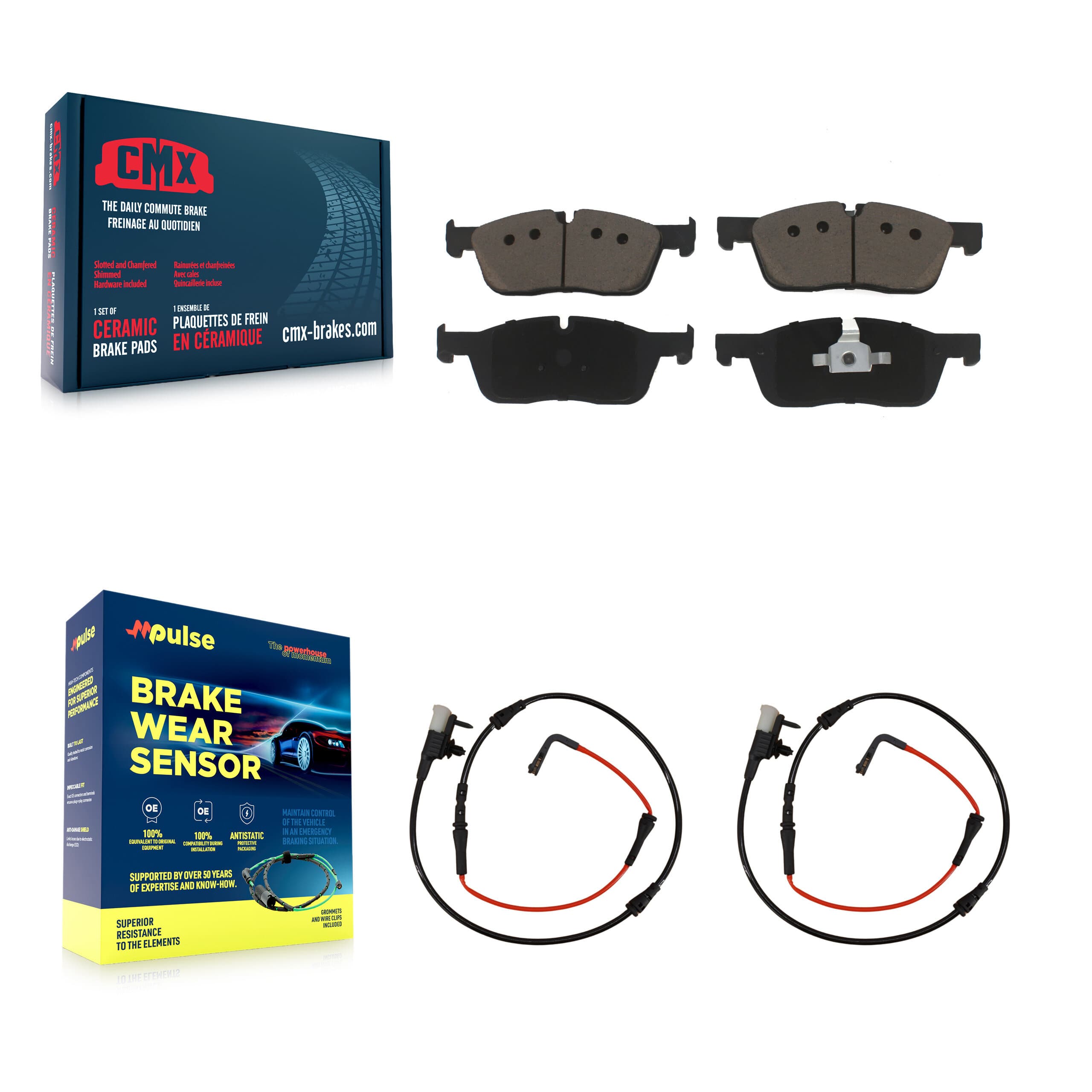 CMX - KCW-100691 - Front Disc Brake Pad Kits image 1