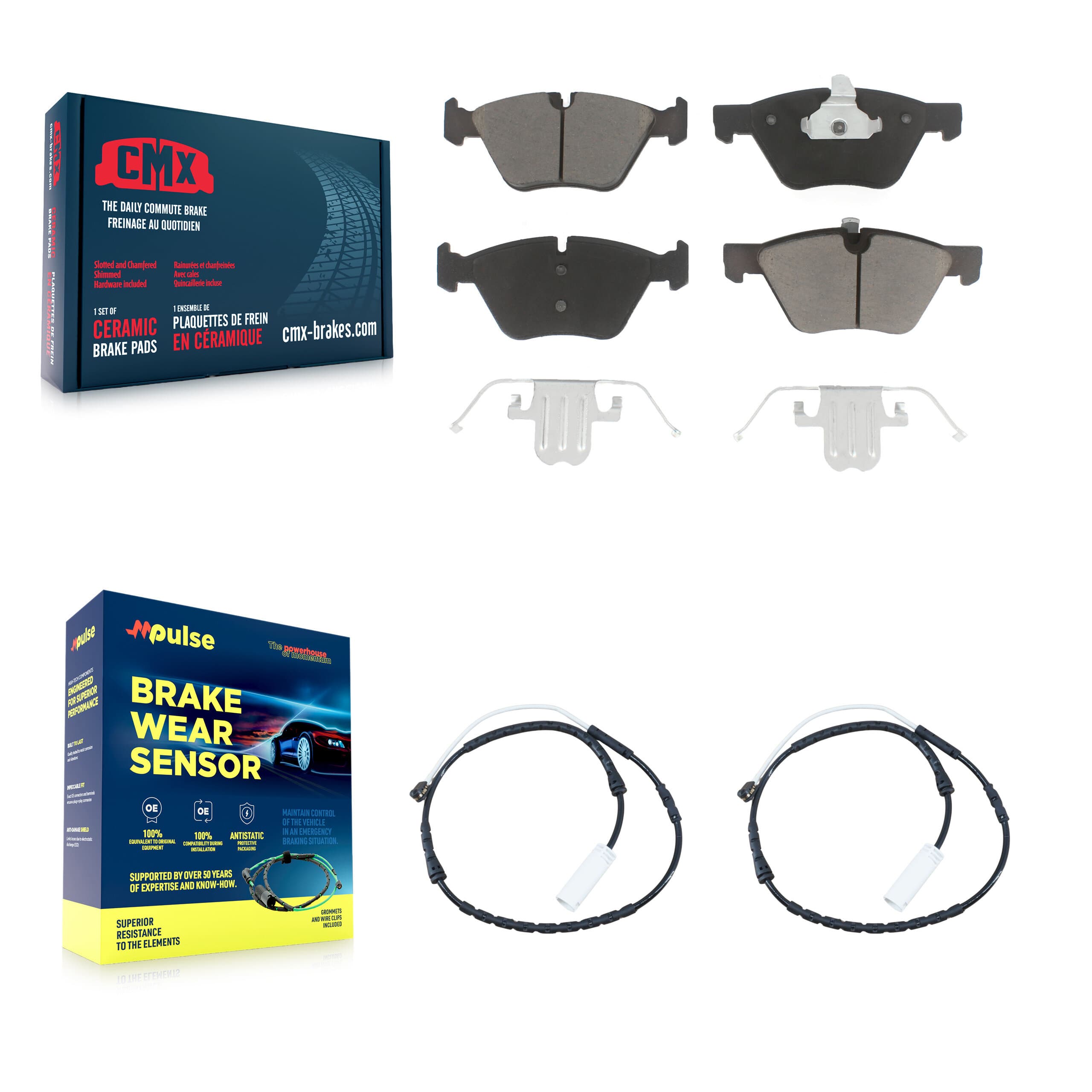 CMX - KCW-100709 - Front Disc Brake Pad Kits image 1