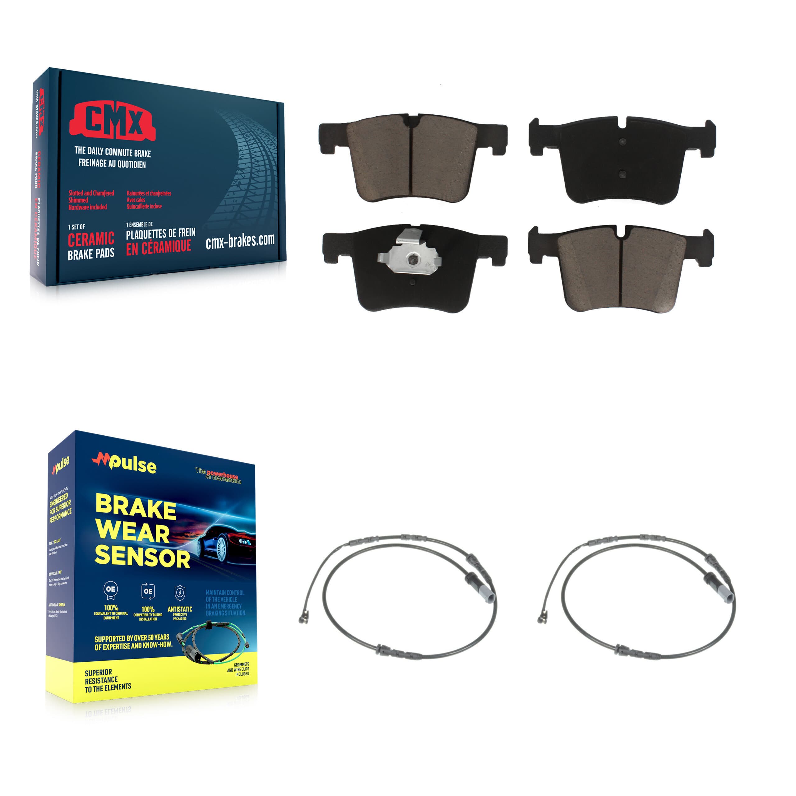 CMX - KCW-100716 - Front Disc Brake Pad Kits image 1