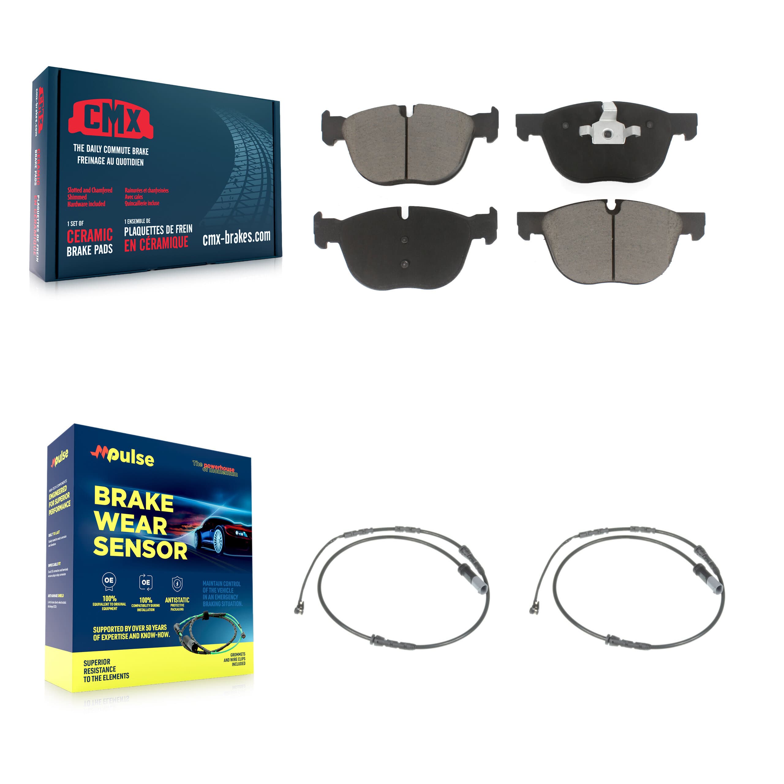 CMX - KCW-100721 - Front Disc Brake Pad Kits image 1