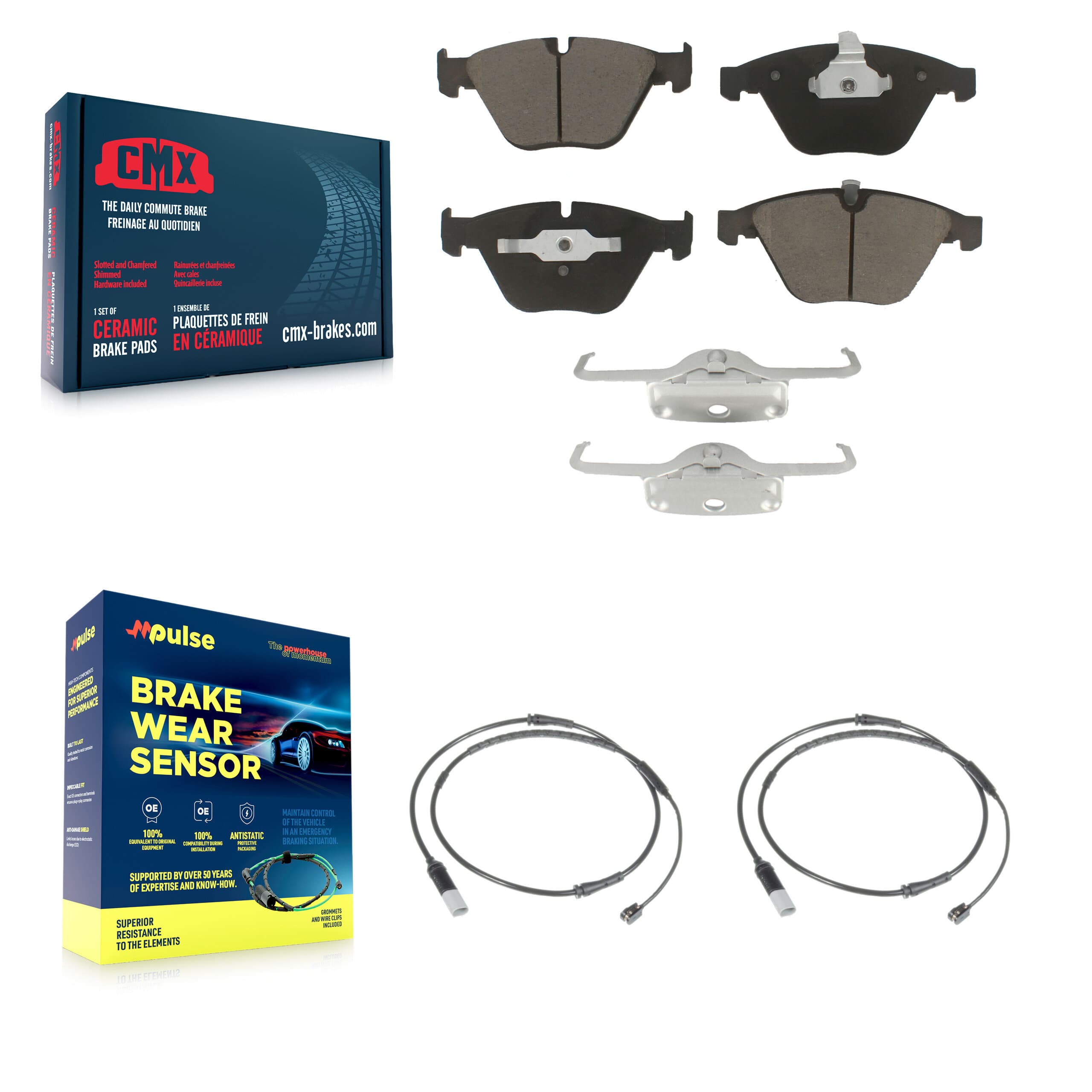 CMX - KCW-100730 - Front Disc Brake Pad Kits image 1