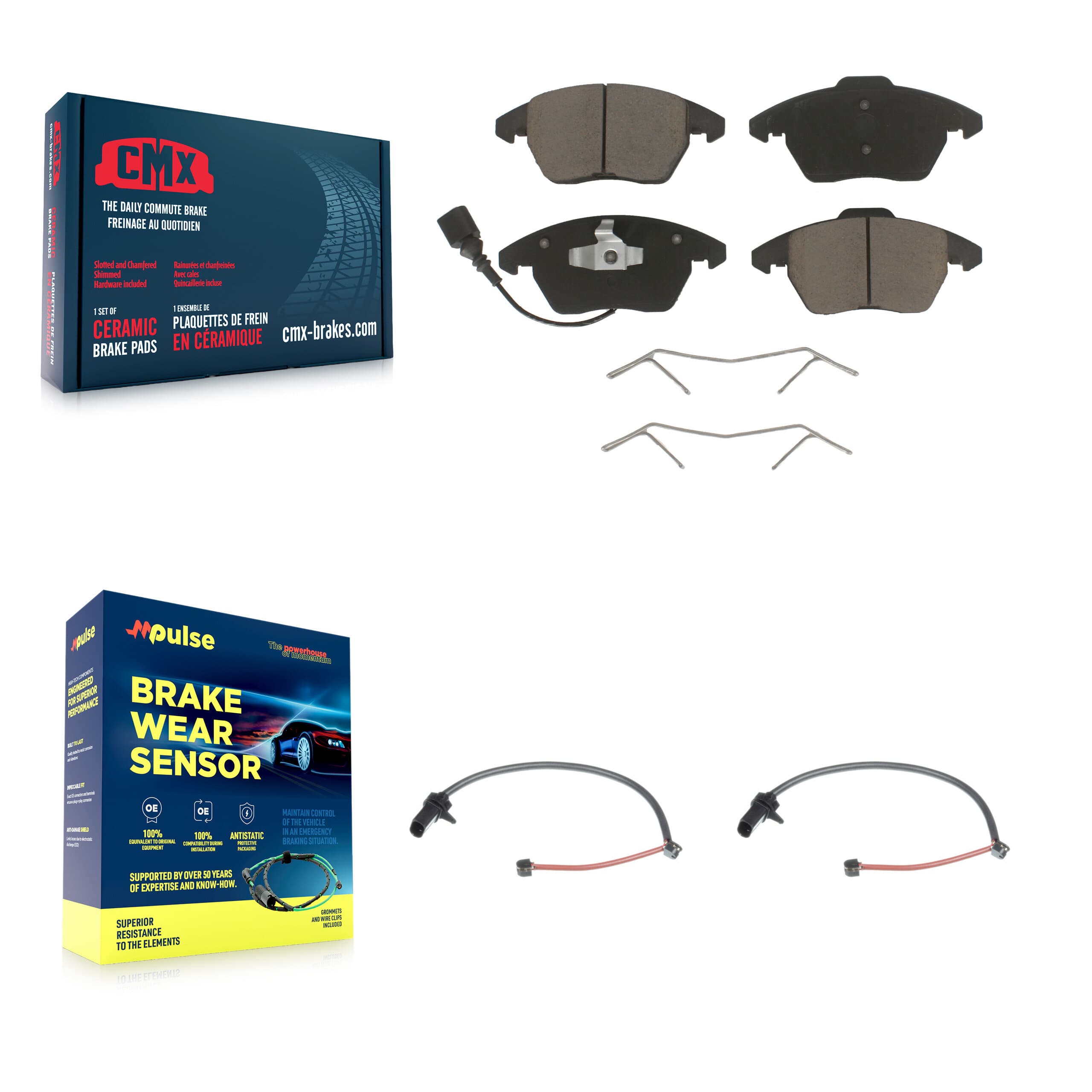 CMX - KCW-100741 - Front Disc Brake Pad Kits image 1