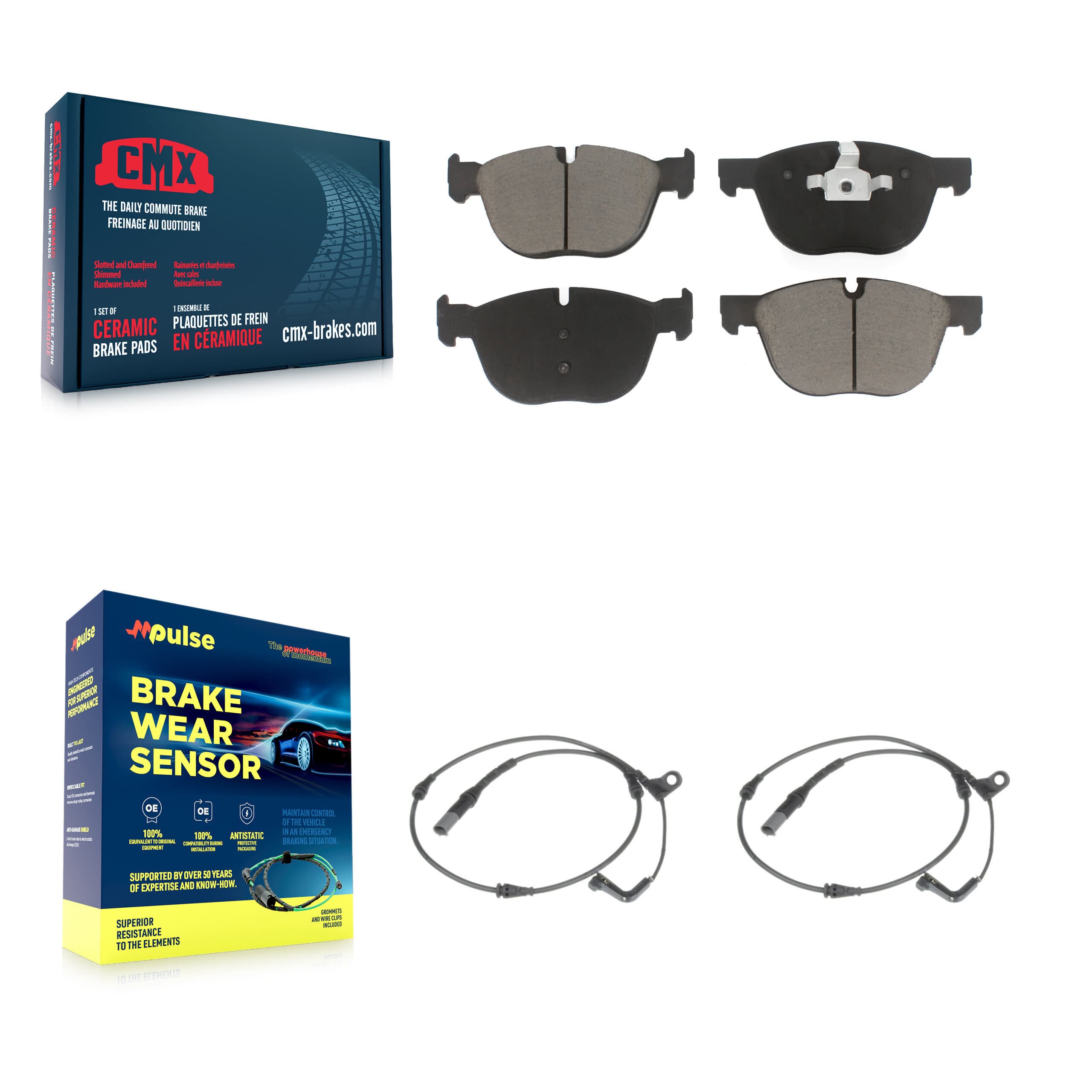 CMX - KCW-100744 - Front Disc Brake Pad Kits image 1