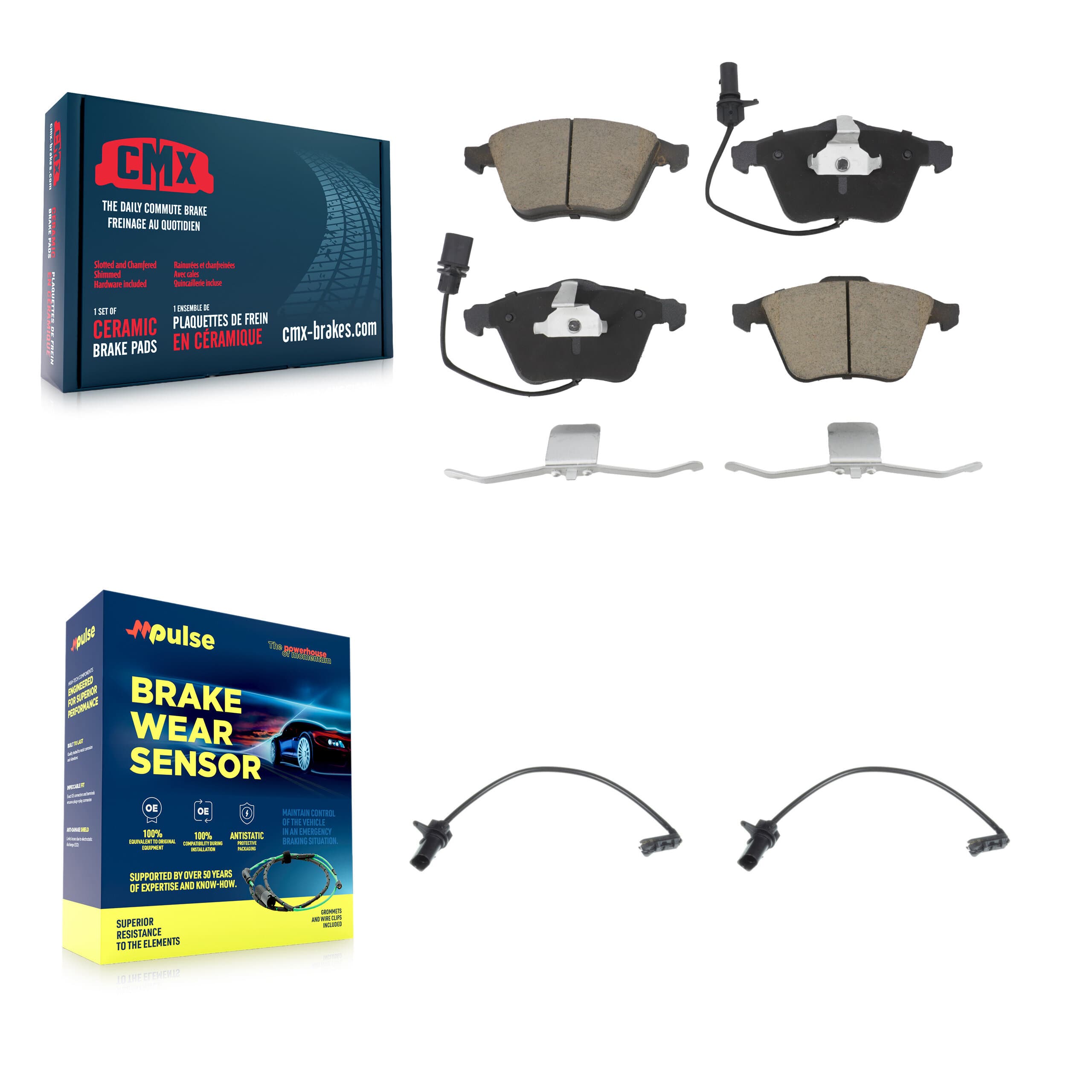 CMX - KCW-100747 - Front Disc Brake Pad Kits image 1