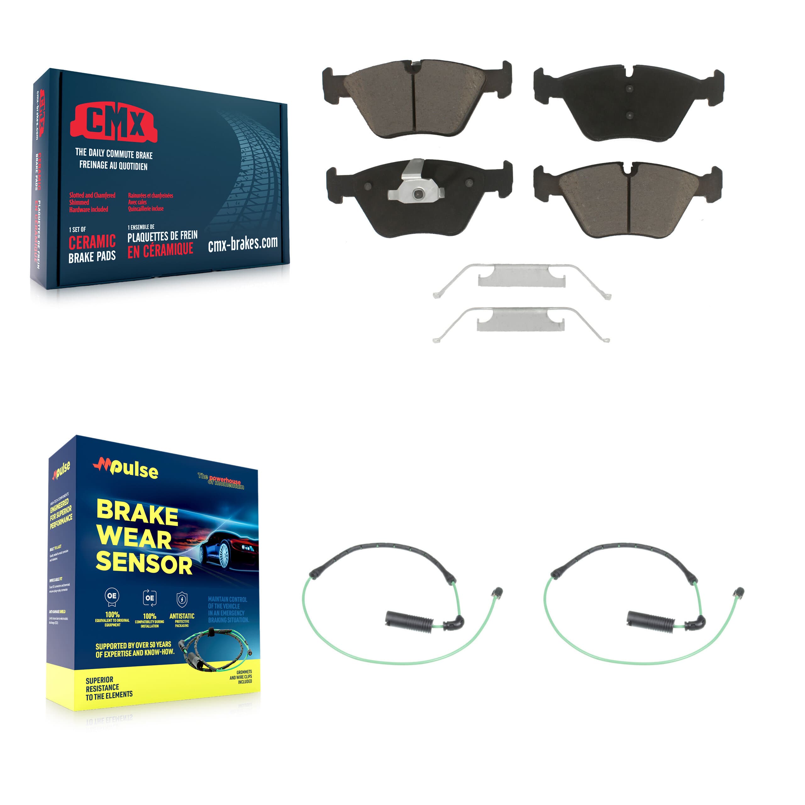 CMX - KCW-100749 - Front Disc Brake Pad Kits image 1
