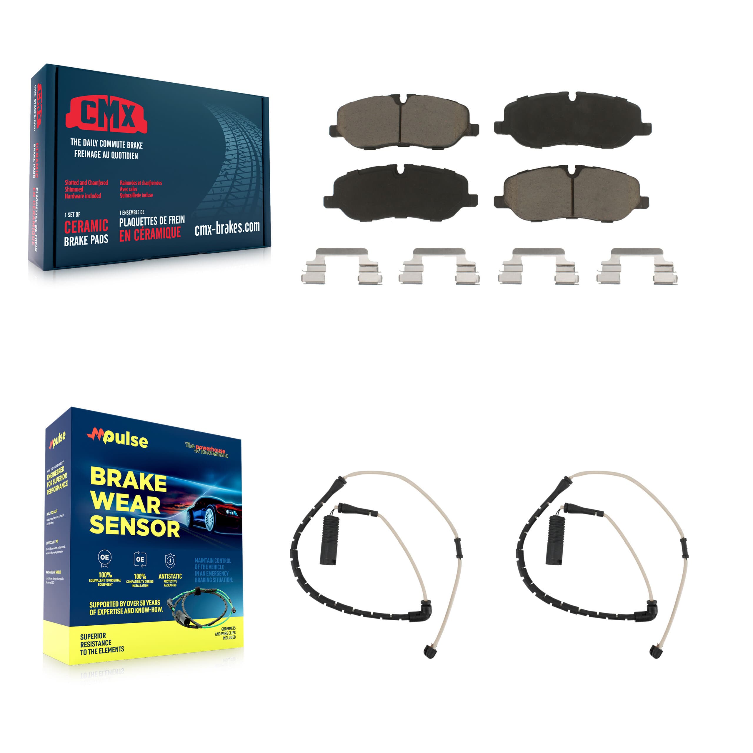 CMX - KCW-100754 - Front Disc Brake Pad Kits image 1