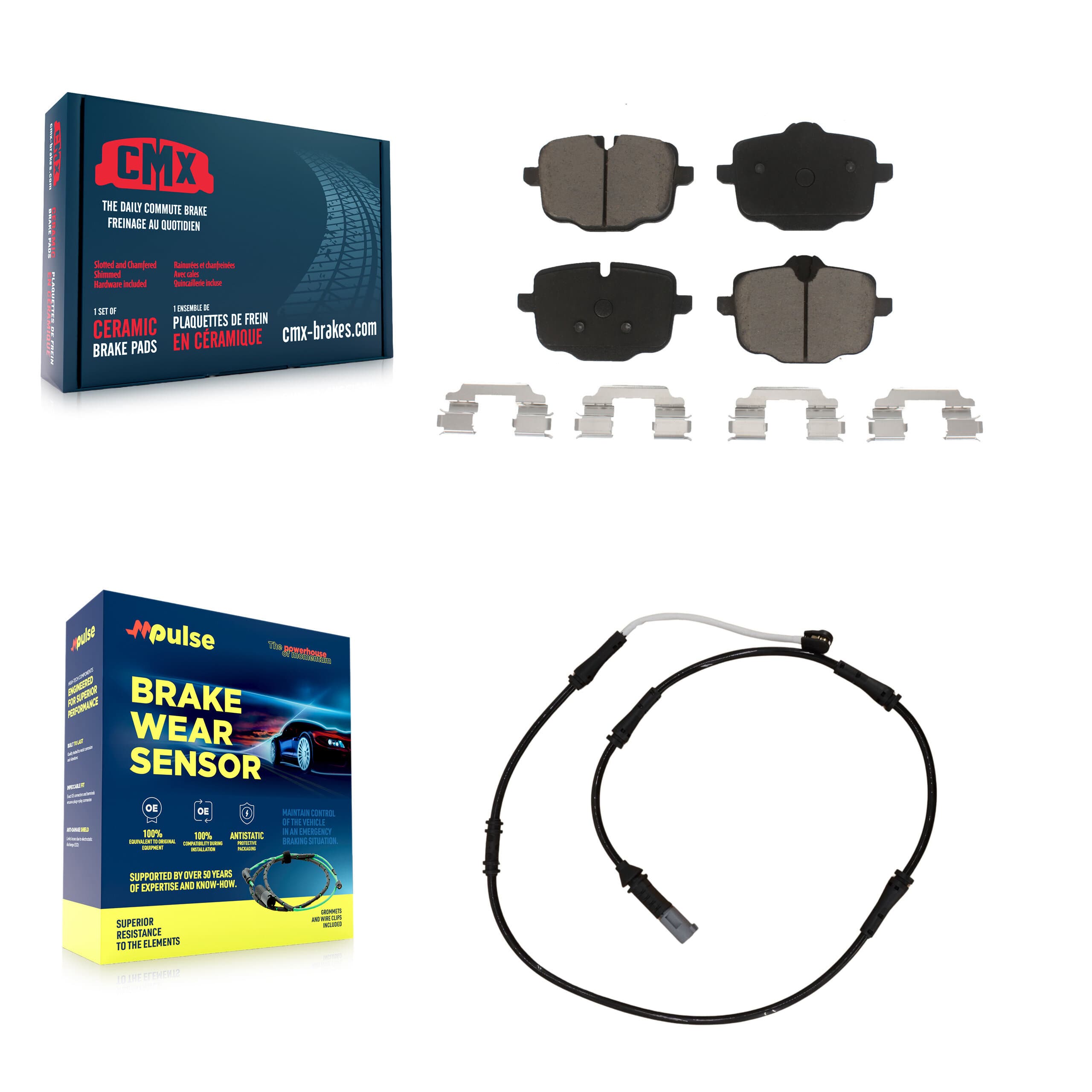 CMX - KCW-100765 - Rear Disc Brake Pad Kits image 1