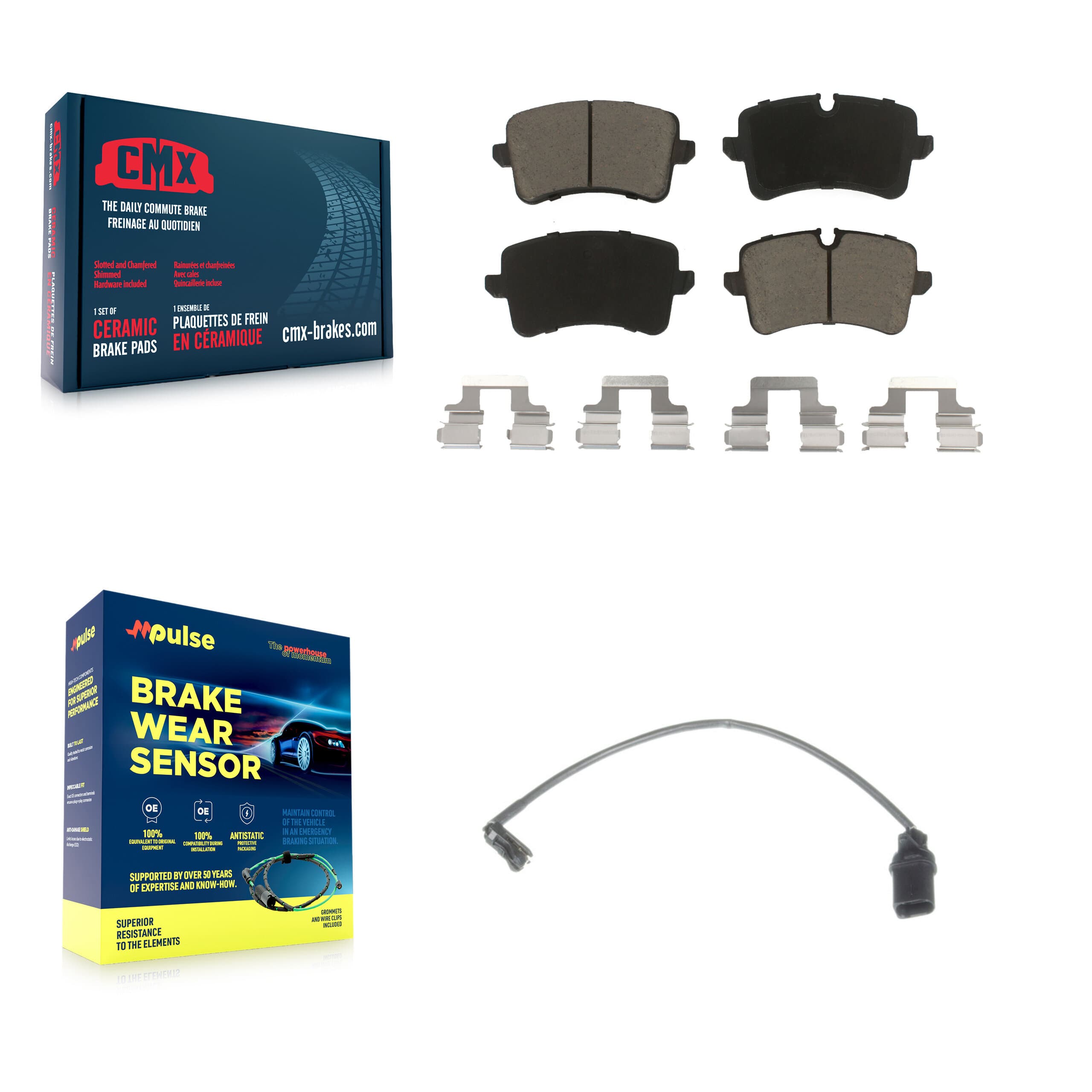 CMX - KCW-100774 - Rear Disc Brake Pad Kits image 1
