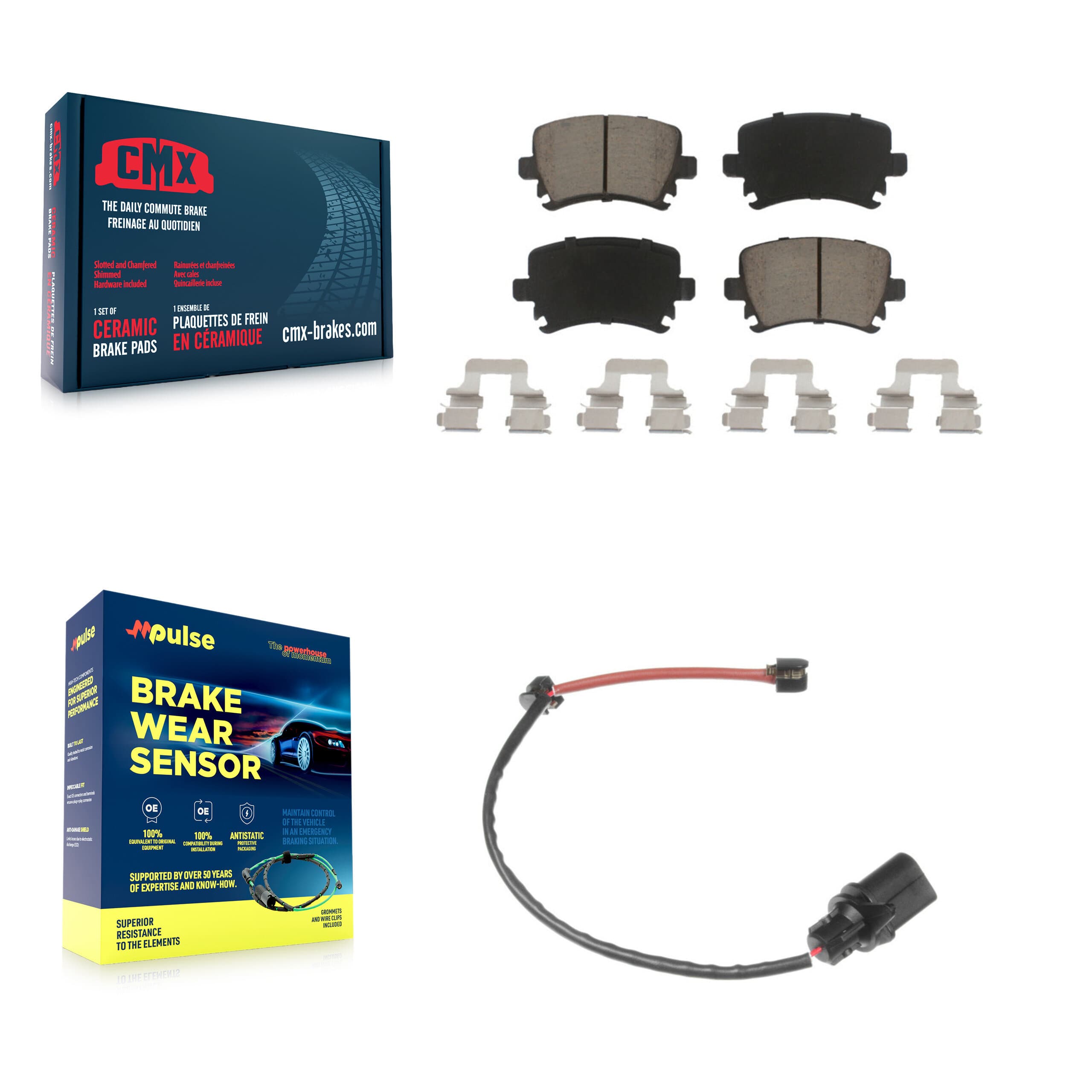 CMX - KCW-100776 - Rear Disc Brake Pad Kits image 1