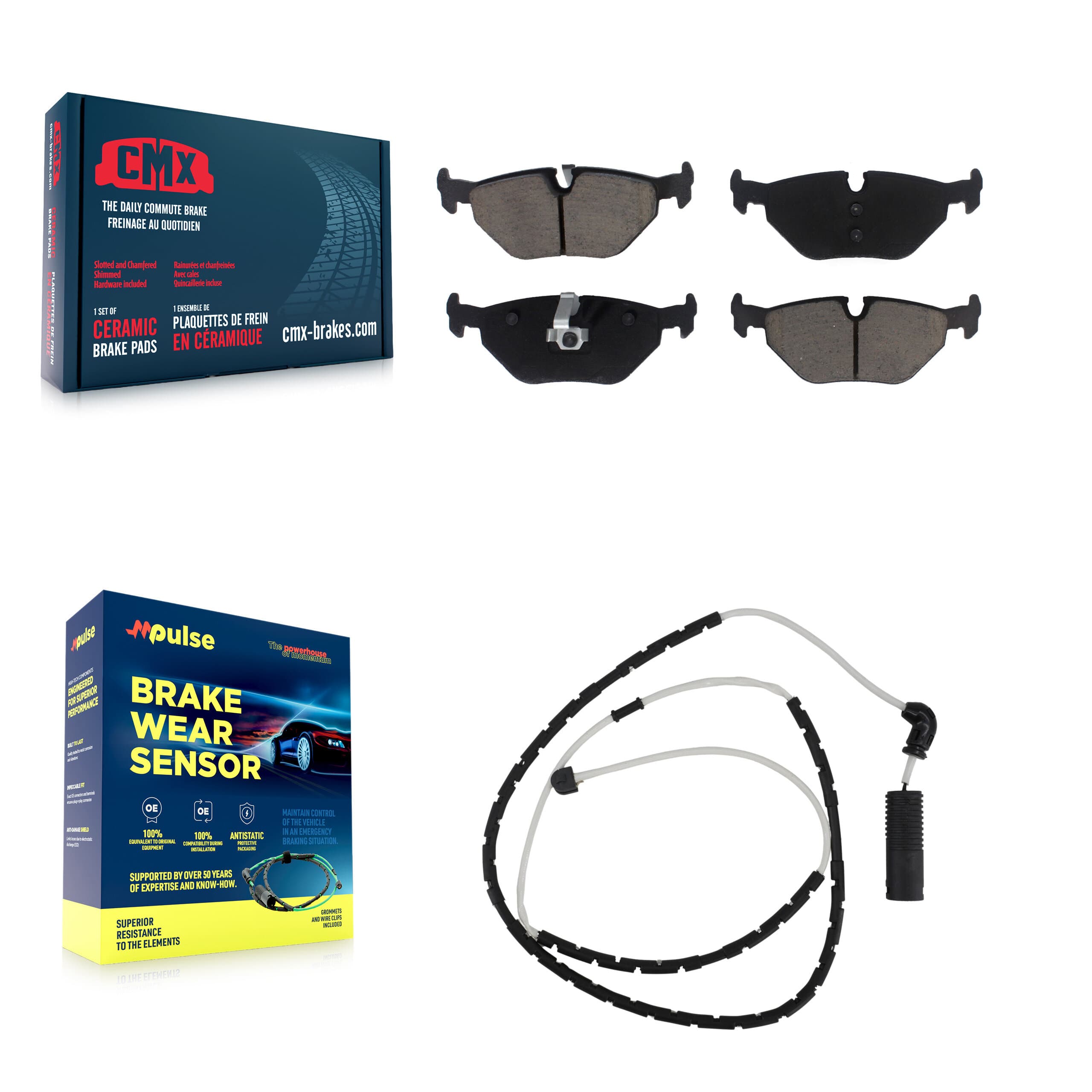 CMX - KCW-100779 - Rear Disc Brake Pad Kits image 1