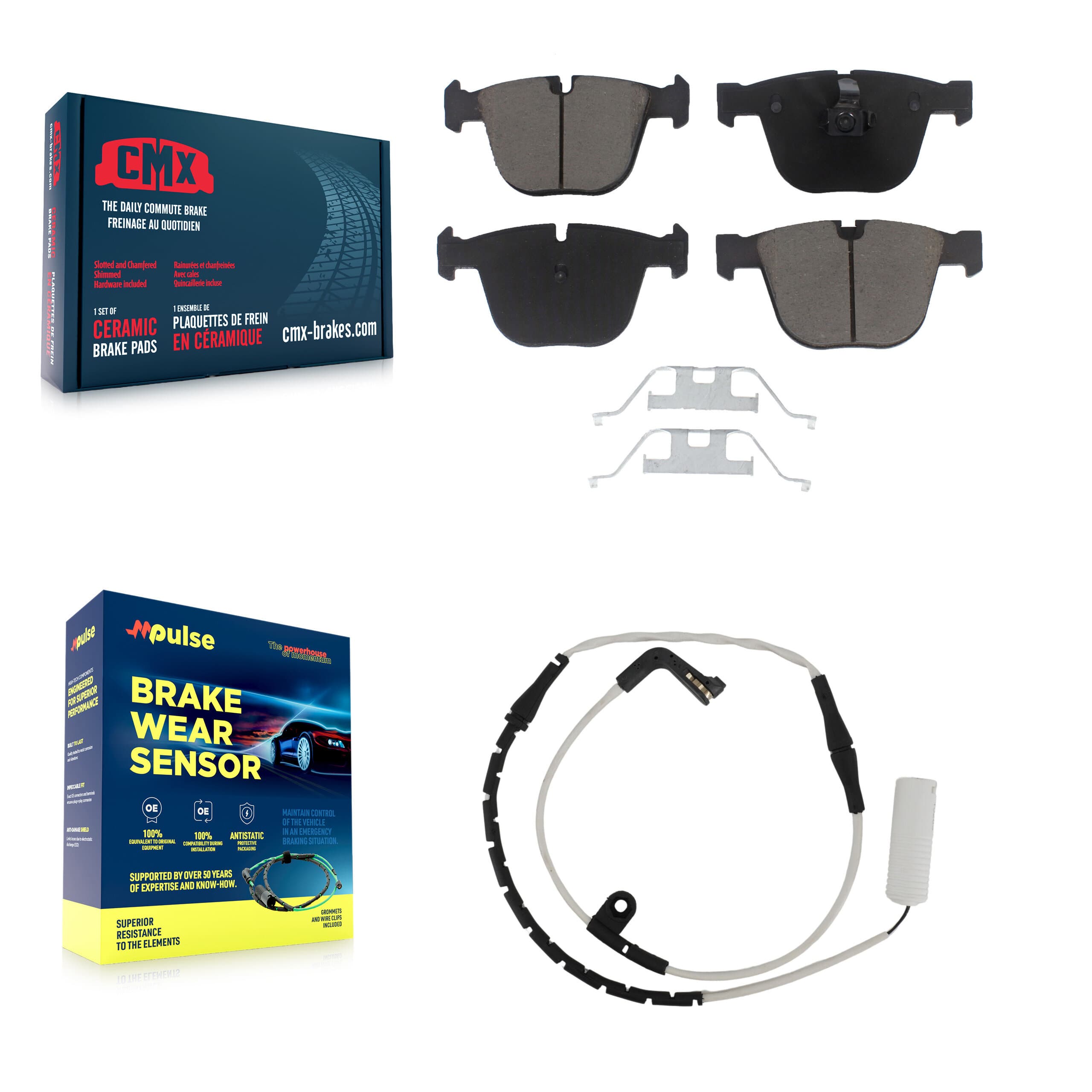 CMX - KCW-100788 - Rear Disc Brake Pad Kits image 1