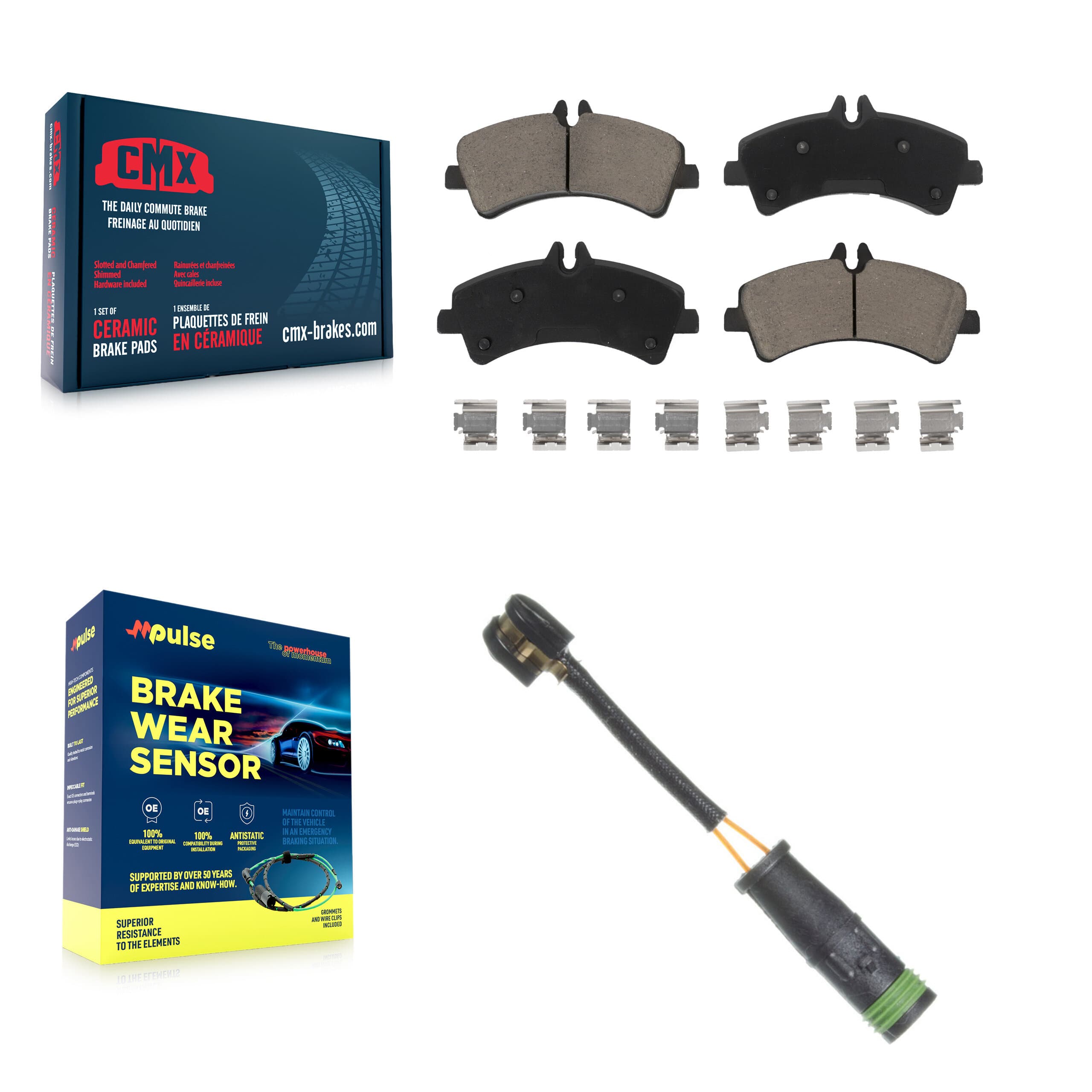 CMX - KCW-100812 - Rear Disc Brake Pad Kits image 1