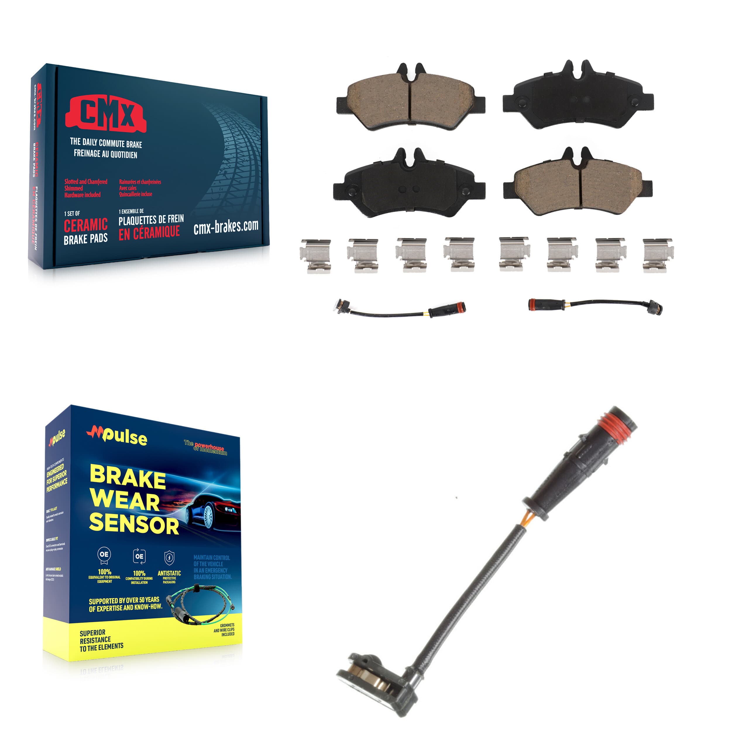 CMX - KCW-100813 - Rear Disc Brake Pad Kits image 1