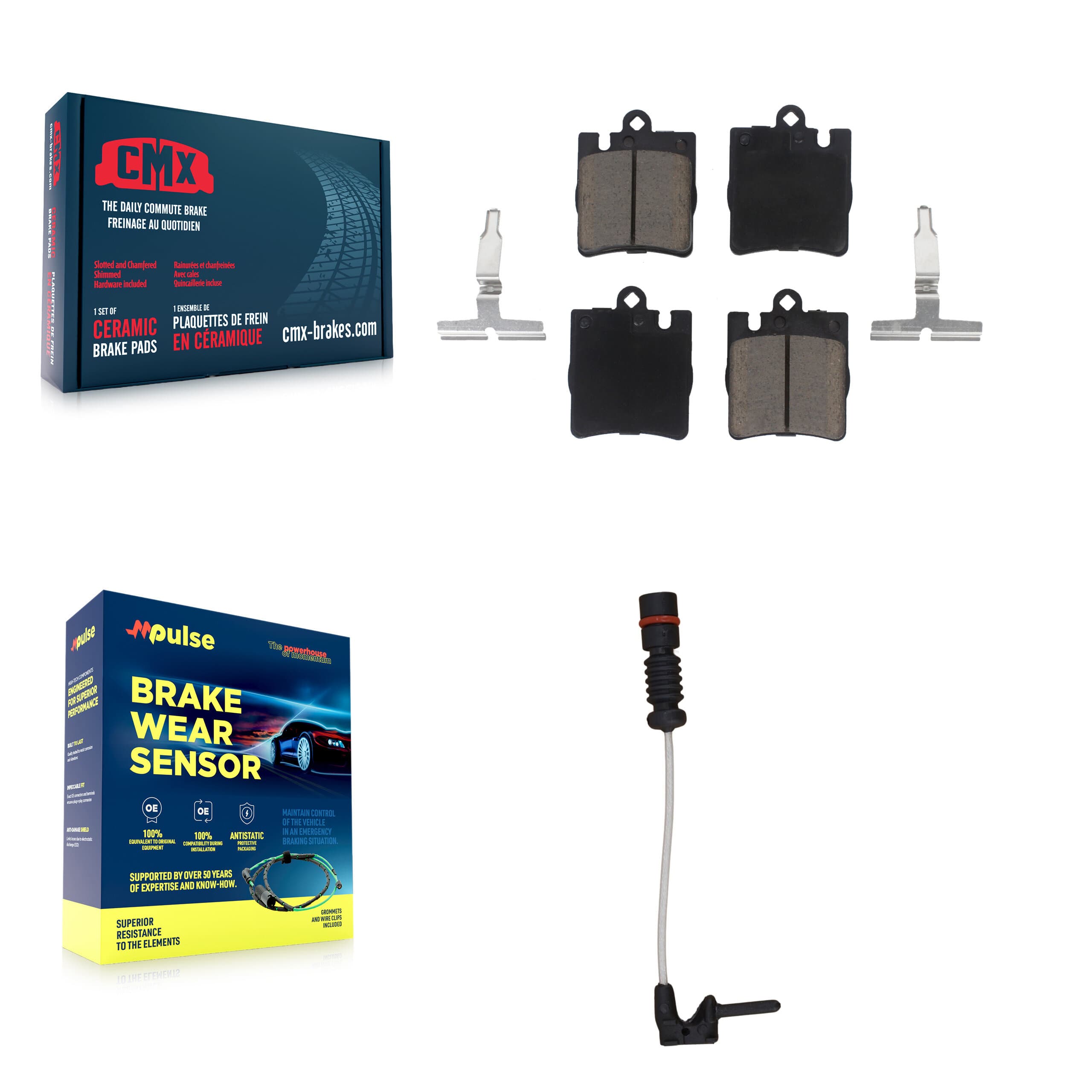 CMX - KCW-100822 - Rear Disc Brake Pad Kits image 1