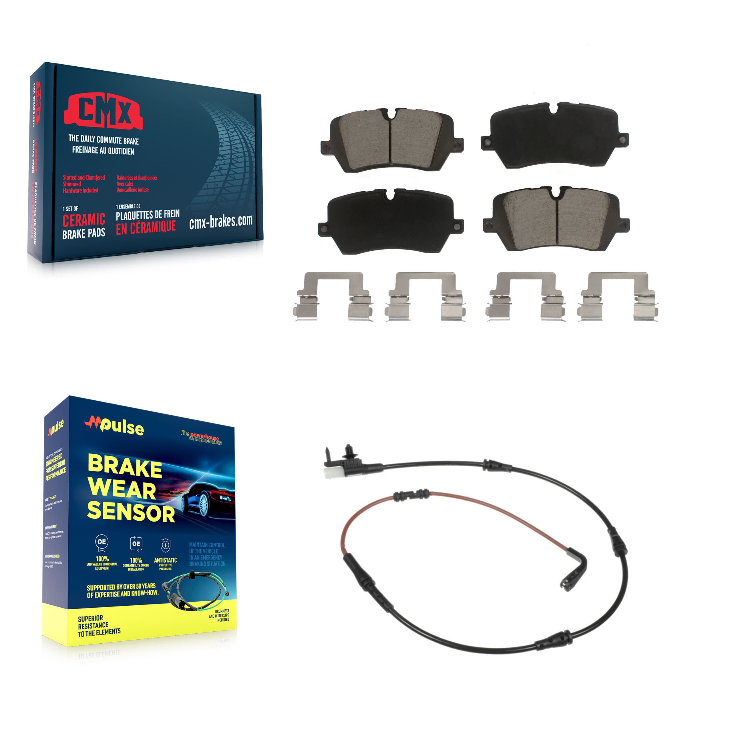 CMX - KCW-100826 - Rear Disc Brake Pad Kits image 1