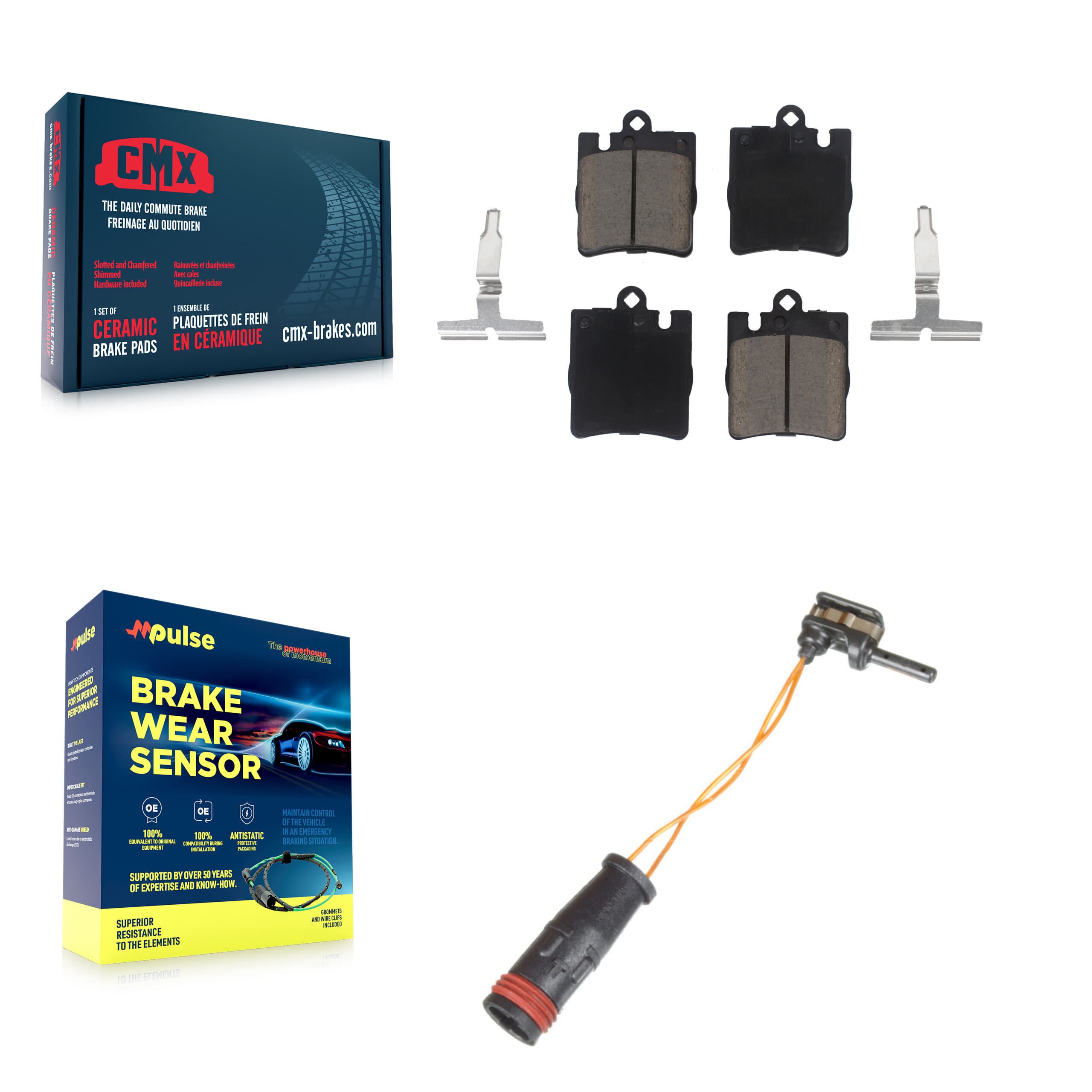 CMX - KCW-100849 - Rear Disc Brake Pad Kits image 1