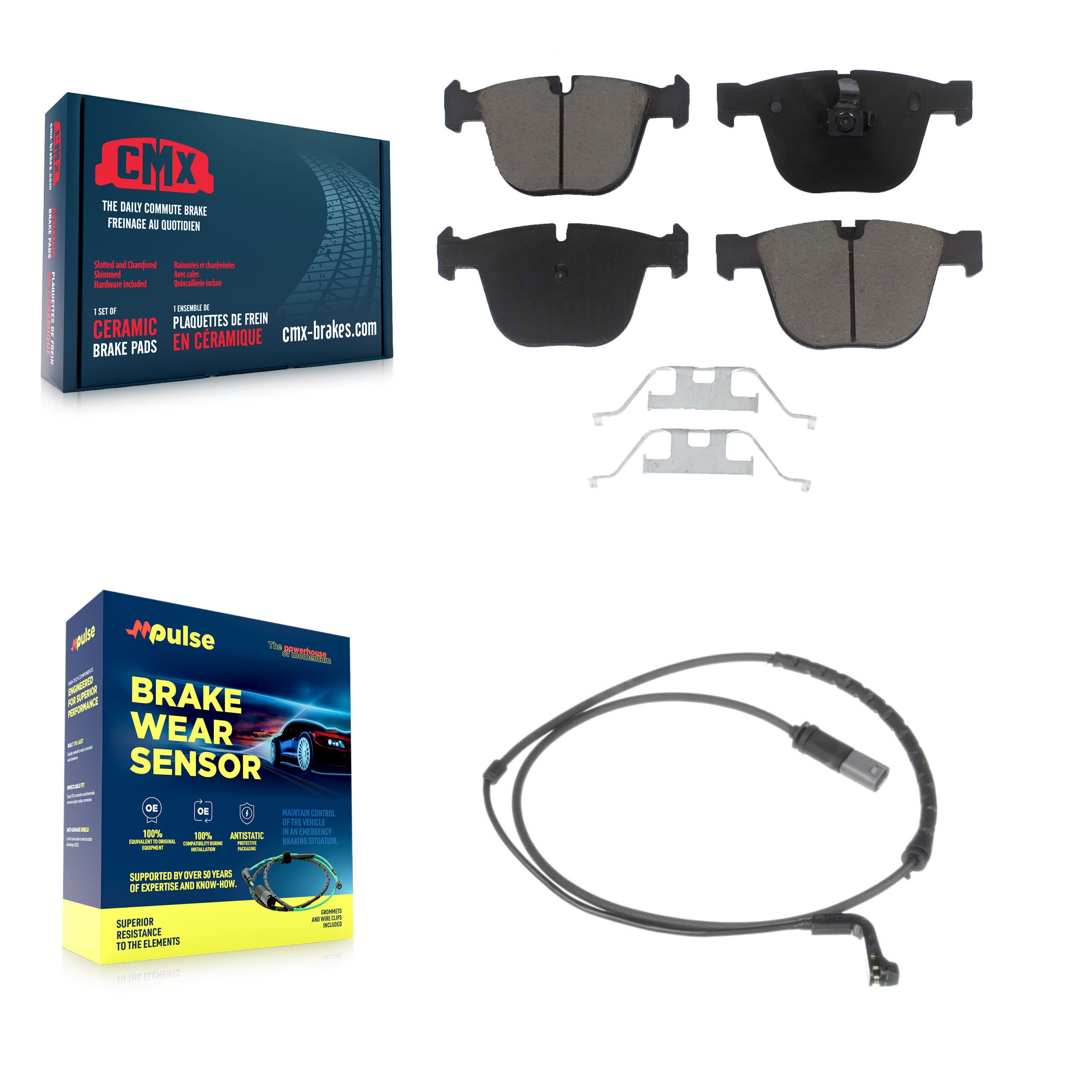 CMX - KCW-100872 - Rear Disc Brake Pad Kits image 1