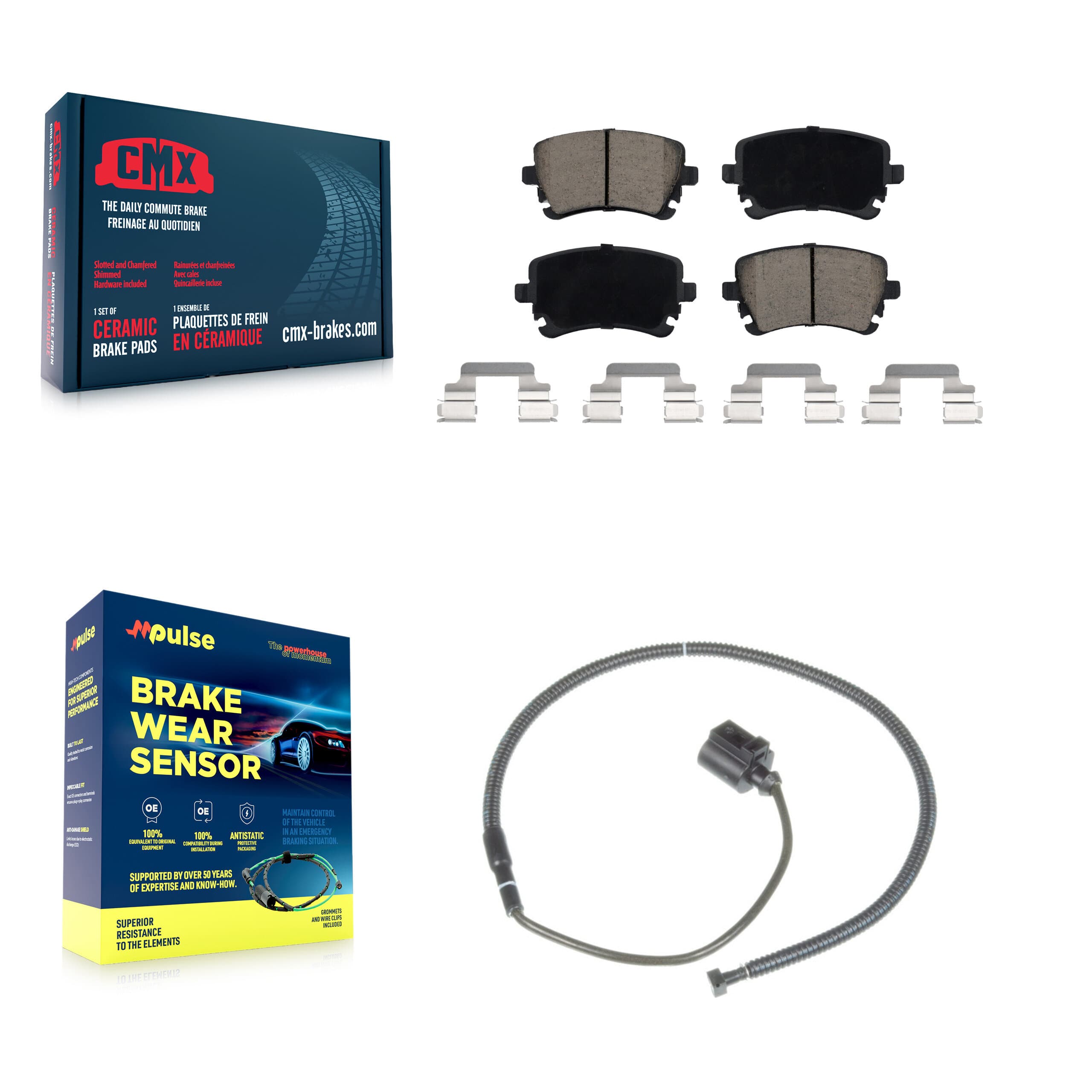 CMX - KCW-100876 - Rear Disc Brake Pad Kits image 1