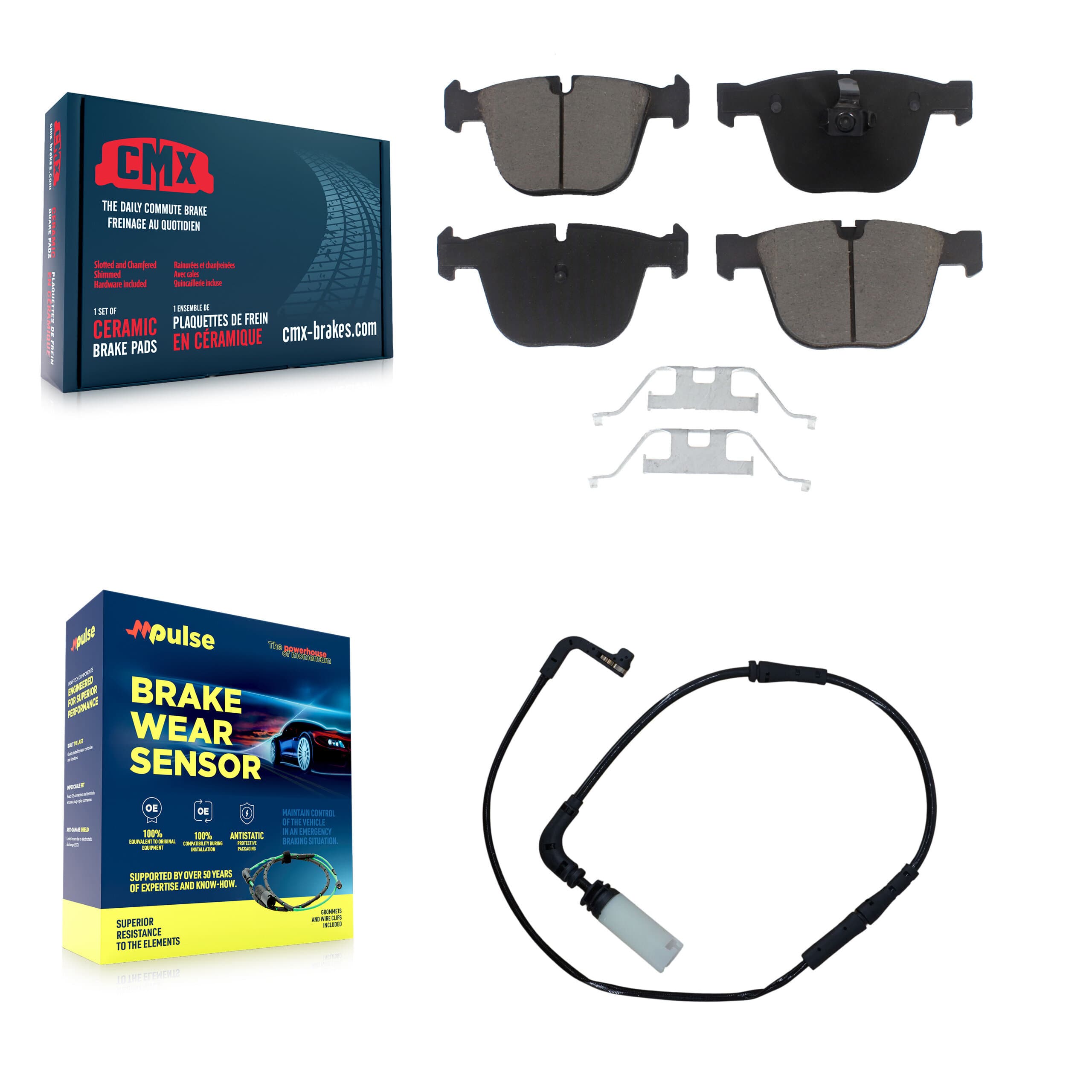 CMX - KCW-100885 - Rear Disc Brake Pad Kits image 1