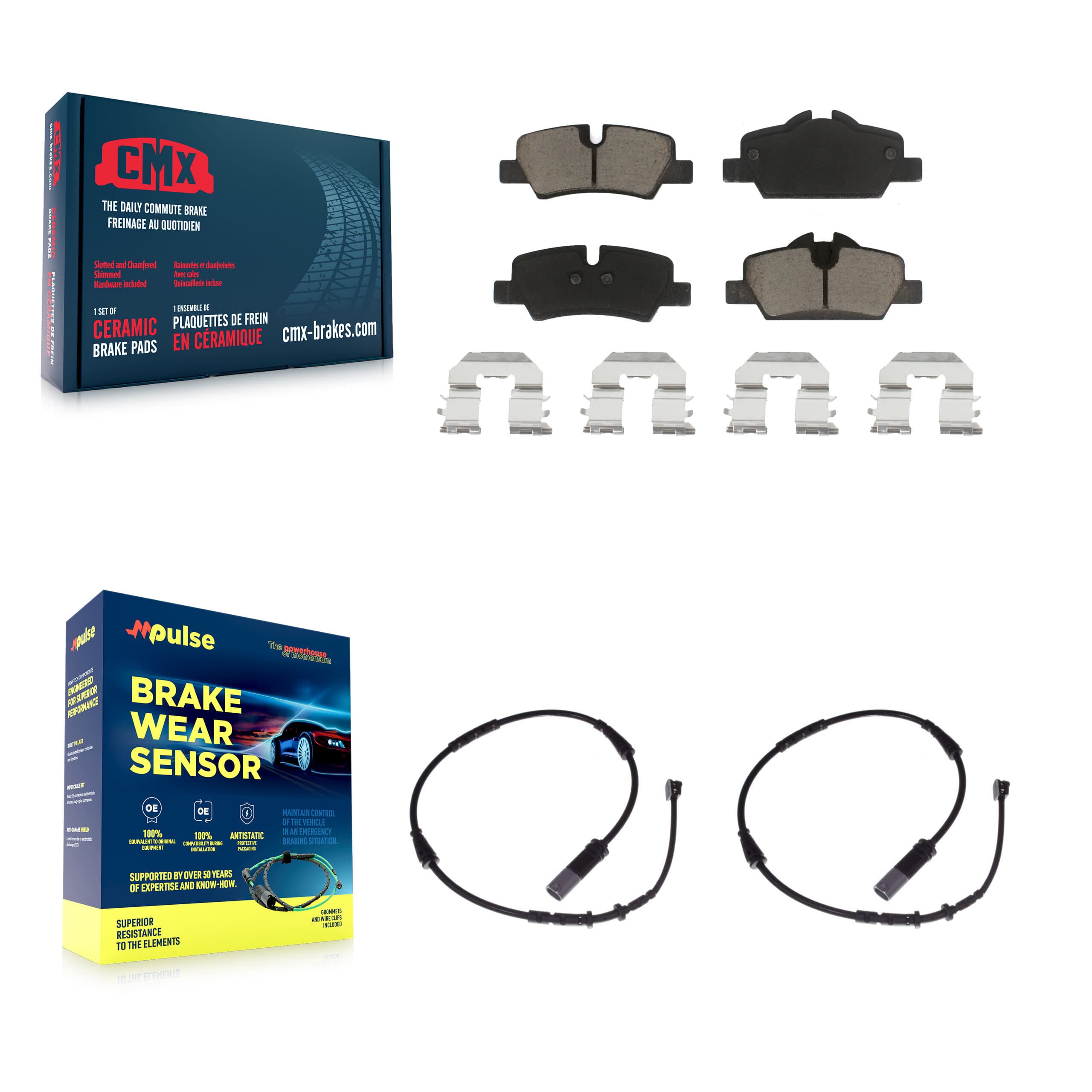 CMX - KCW-100905 - Rear Disc Brake Pad Kits image 1