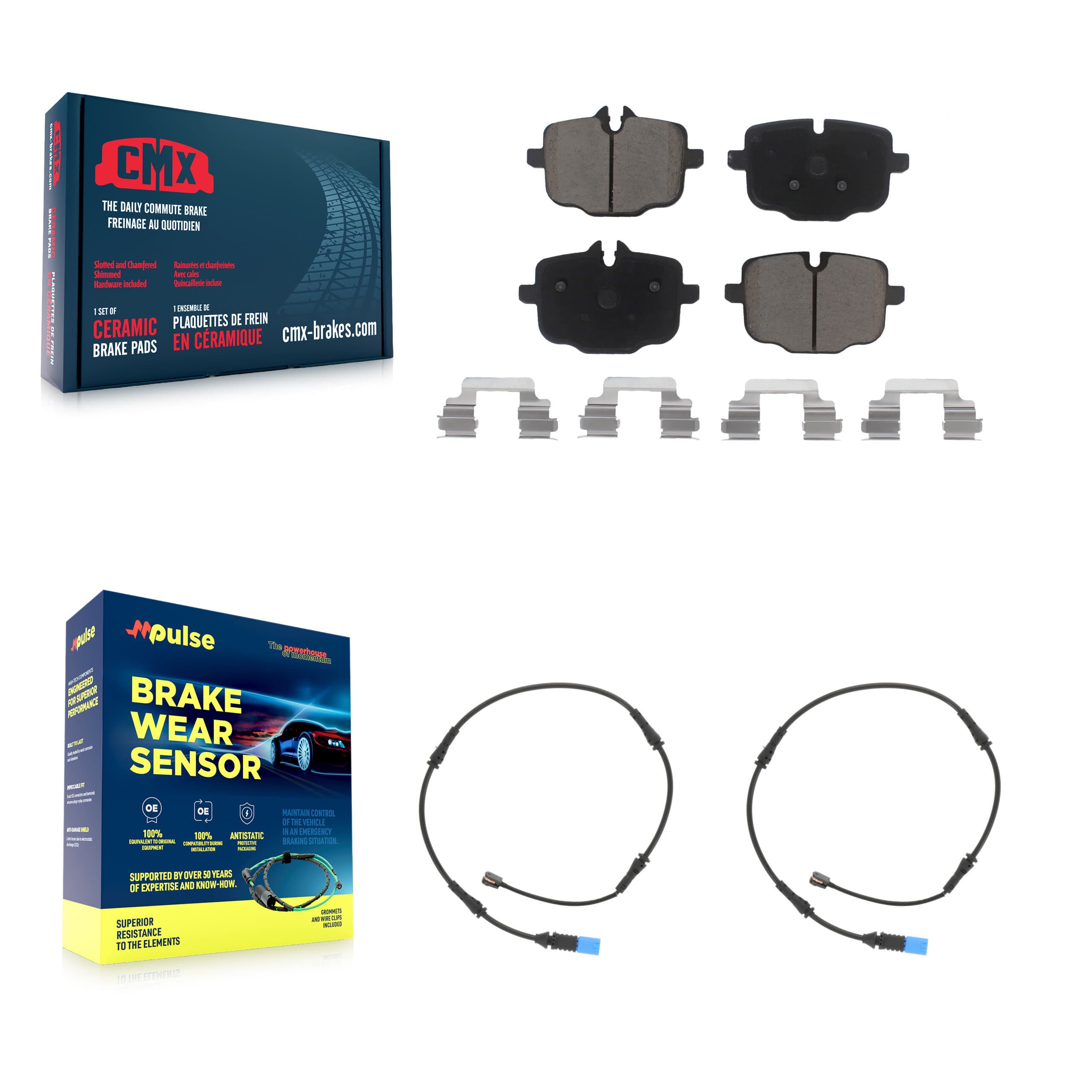 CMX - KCW-100912 - Rear Disc Brake Pad Kits image 1