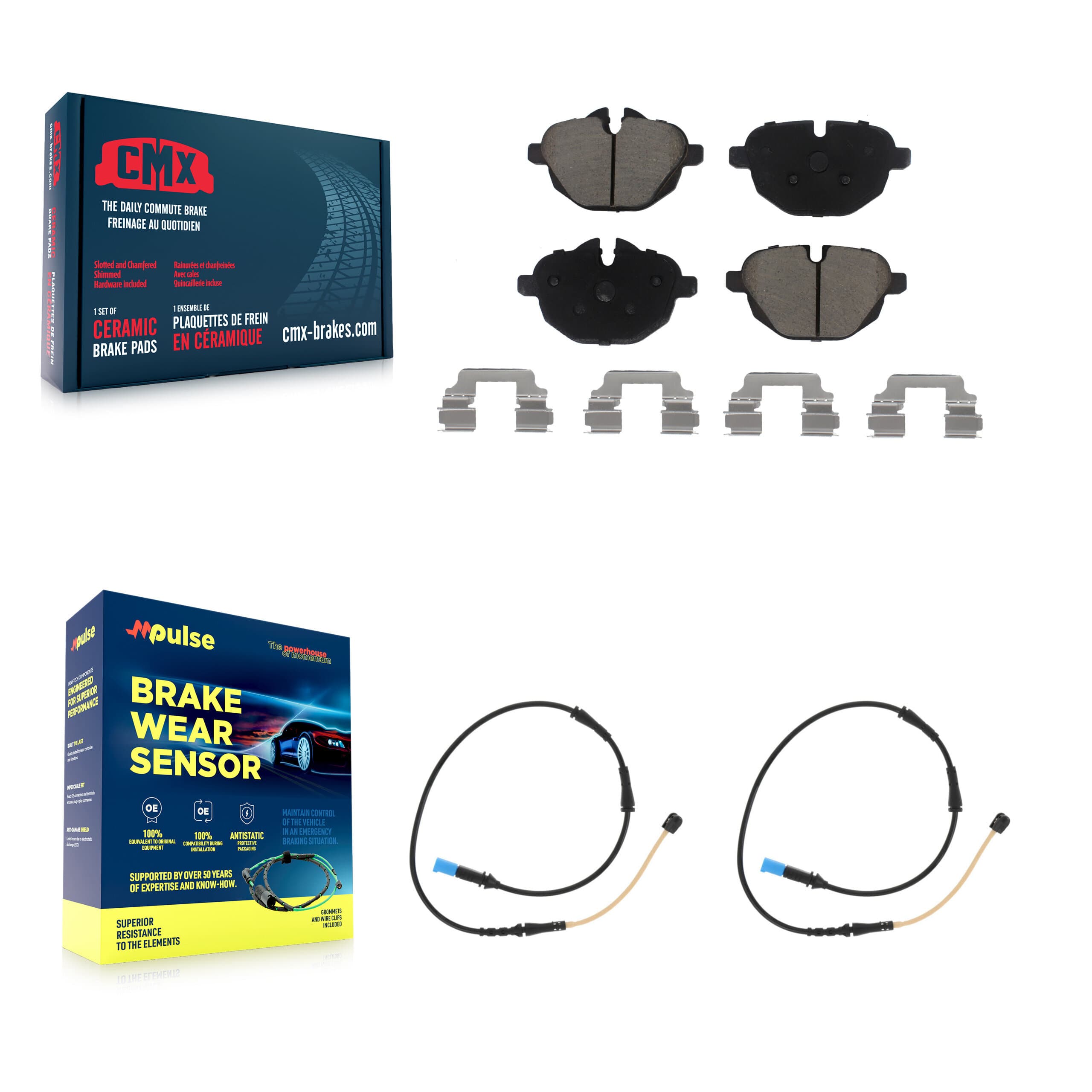 CMX - KCW-100914 - Rear Disc Brake Pad Kits image 1